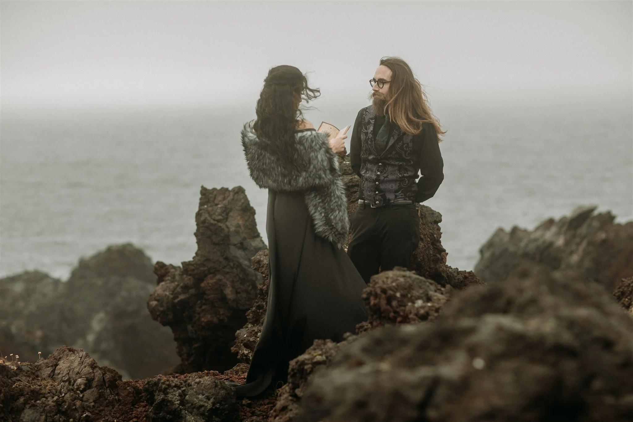 private unconventional Iceland elopement