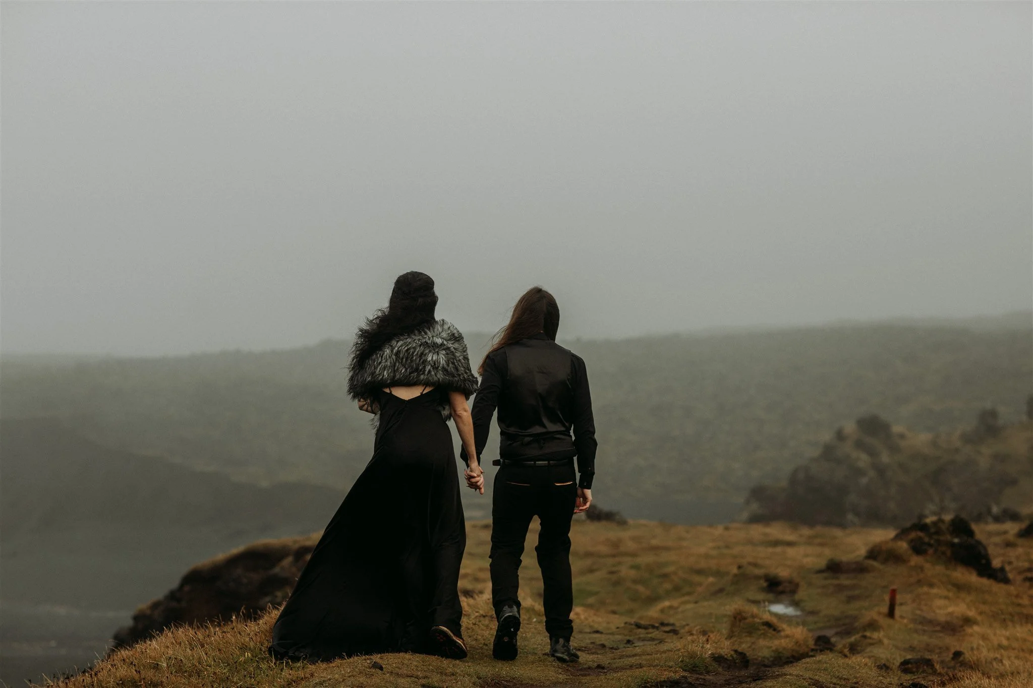 private unconventional Iceland elopement