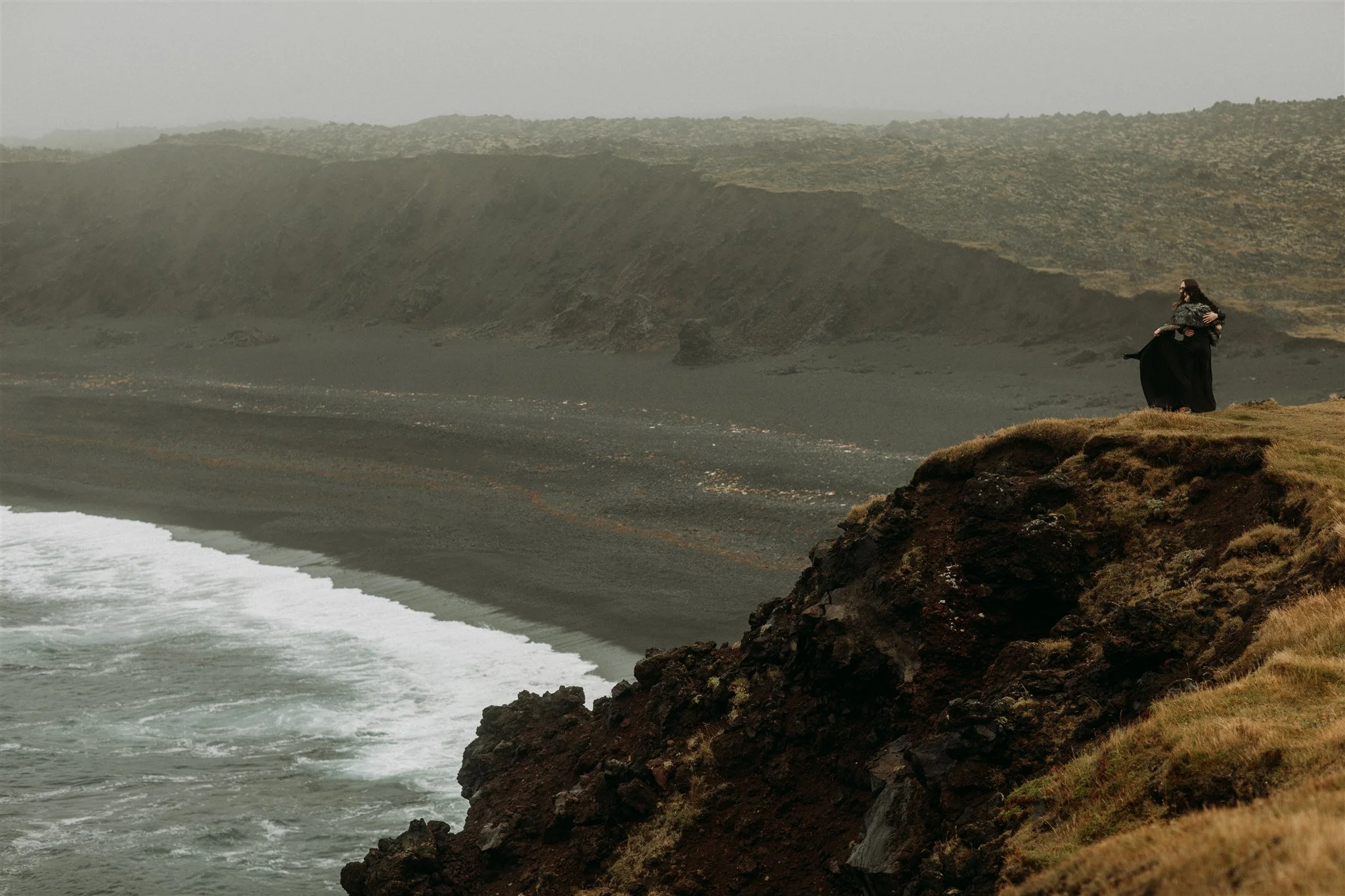 private unconventional Iceland elopement