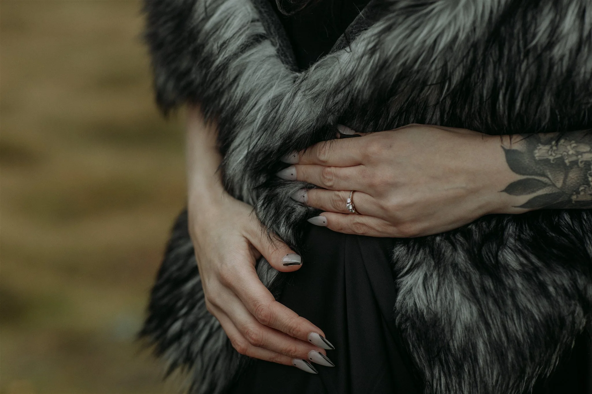 private unconventional Iceland elopement