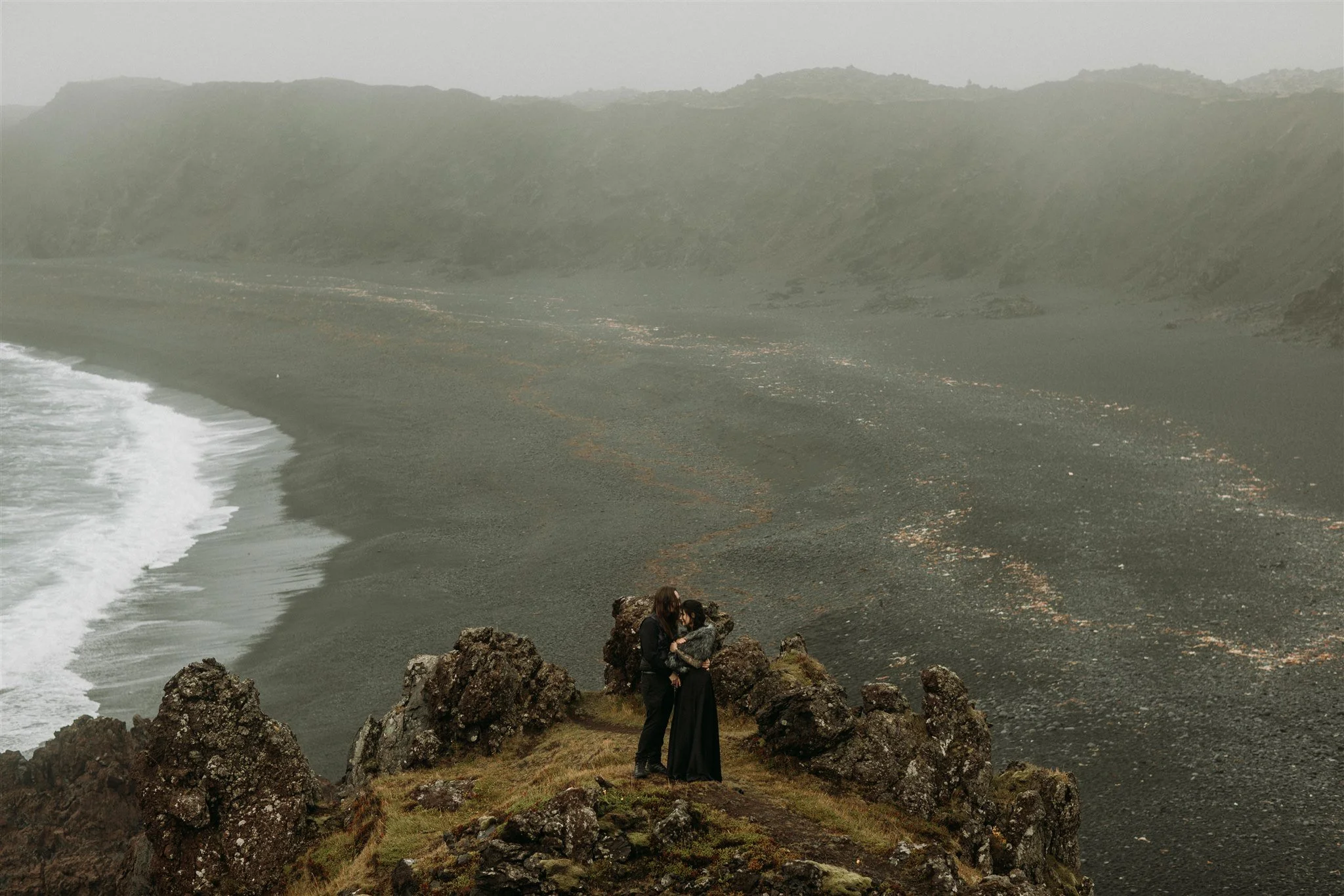 private unconventional Iceland elopement