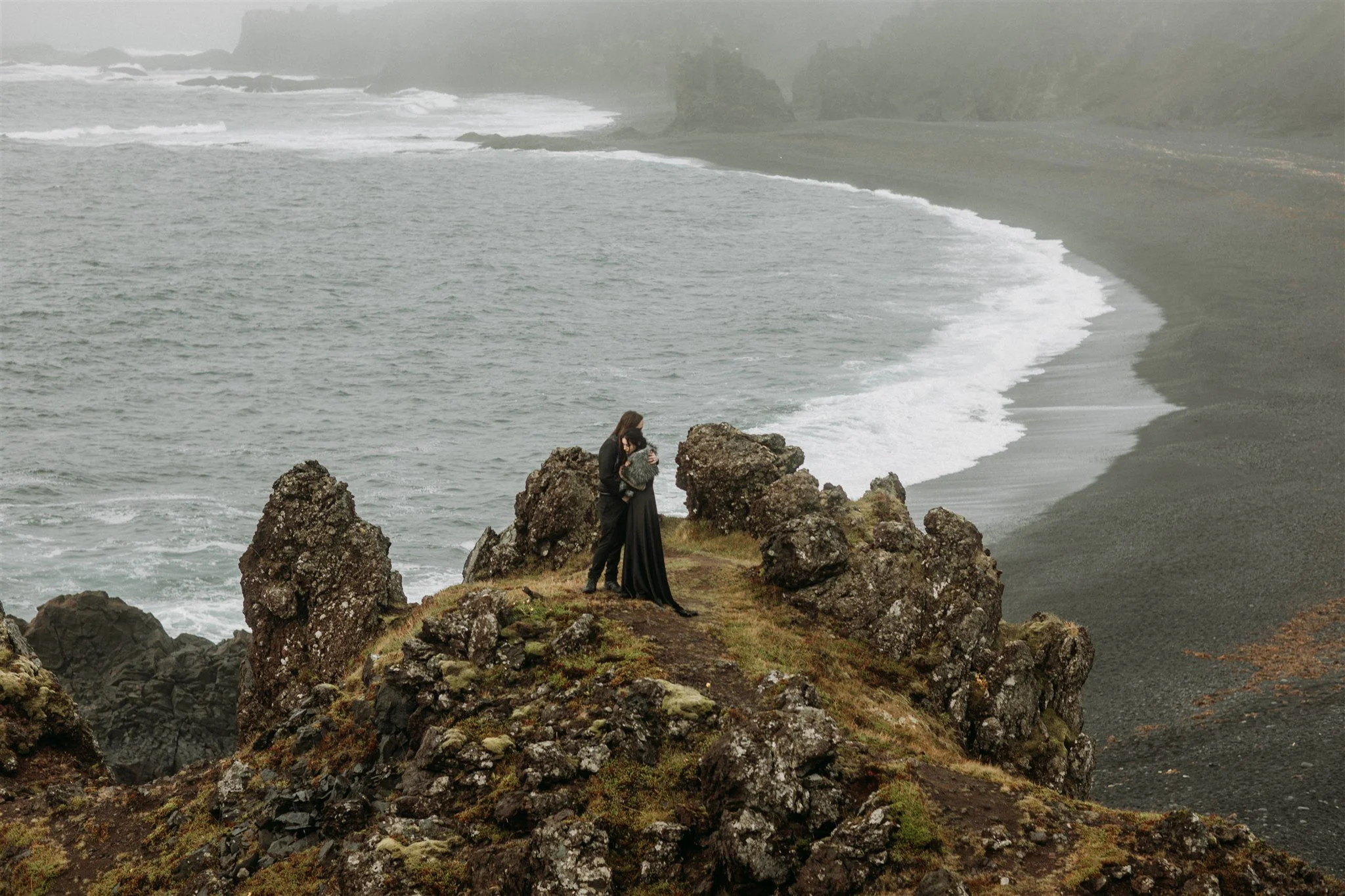 private unconventional Iceland elopement