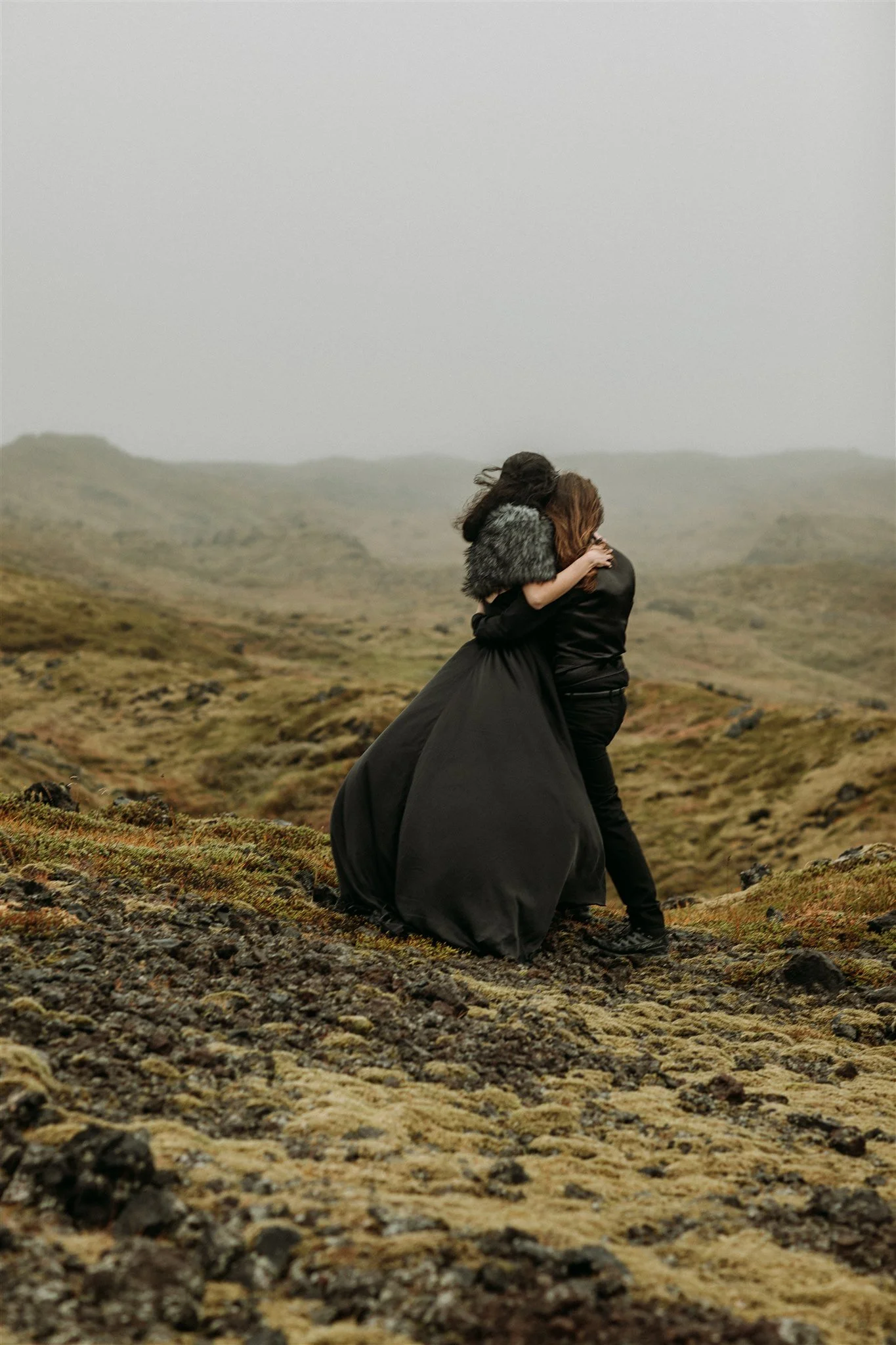 private unconventional Iceland elopement