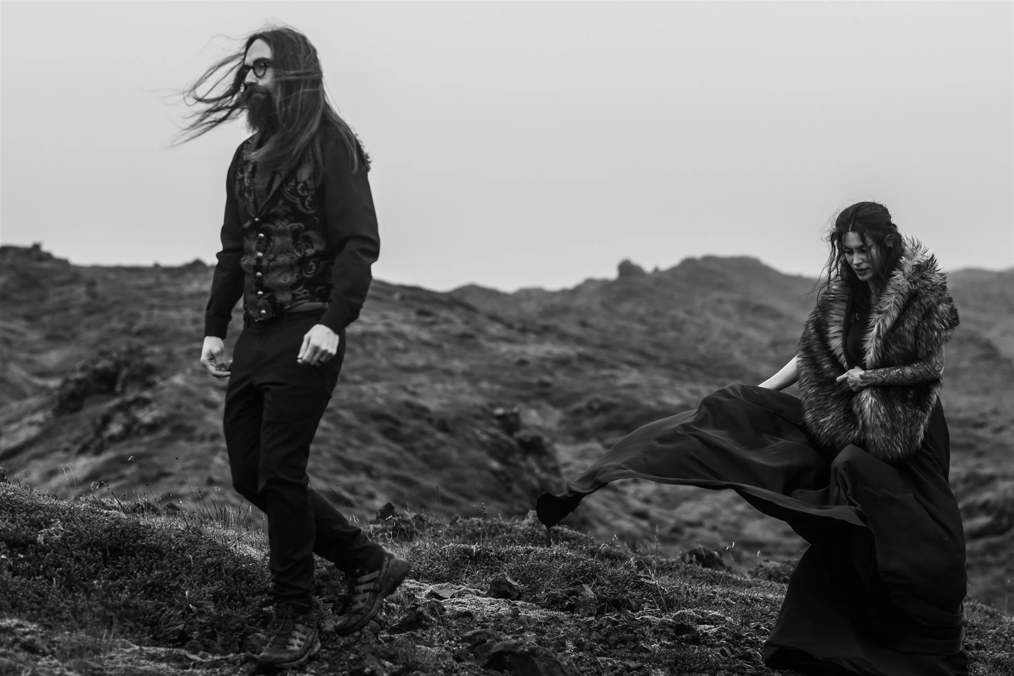 private unconventional Iceland elopement