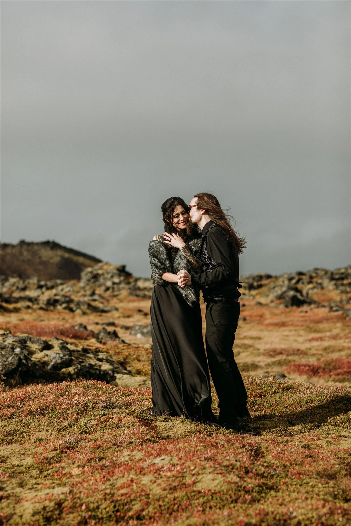 private unconventional Iceland elopement