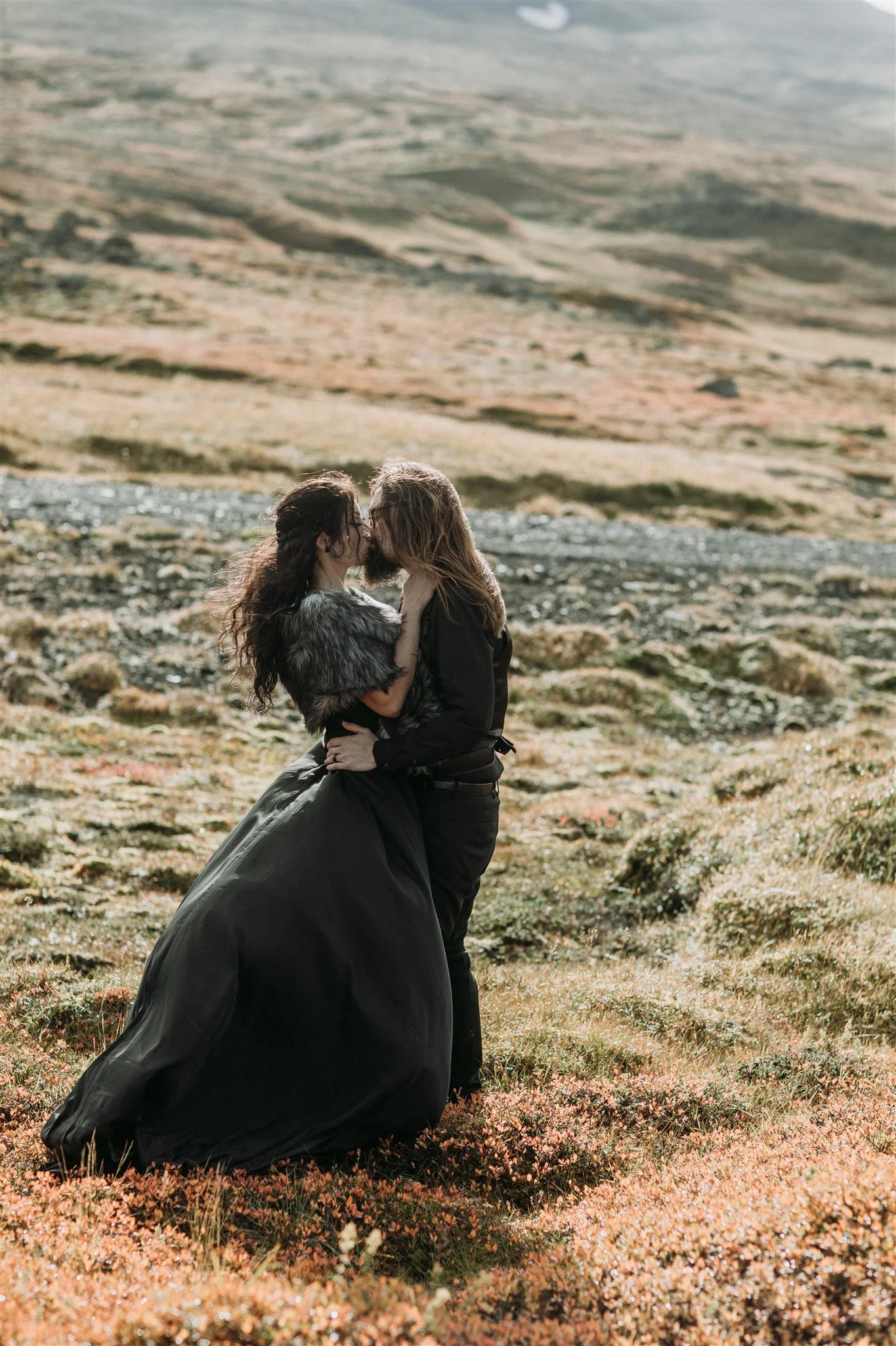 private unconventional Iceland elopement