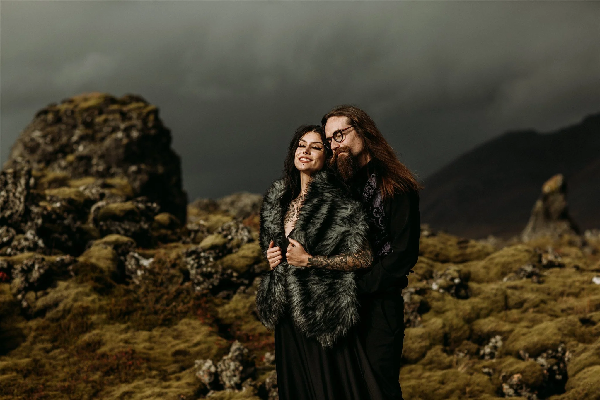 private unconventional Iceland elopement