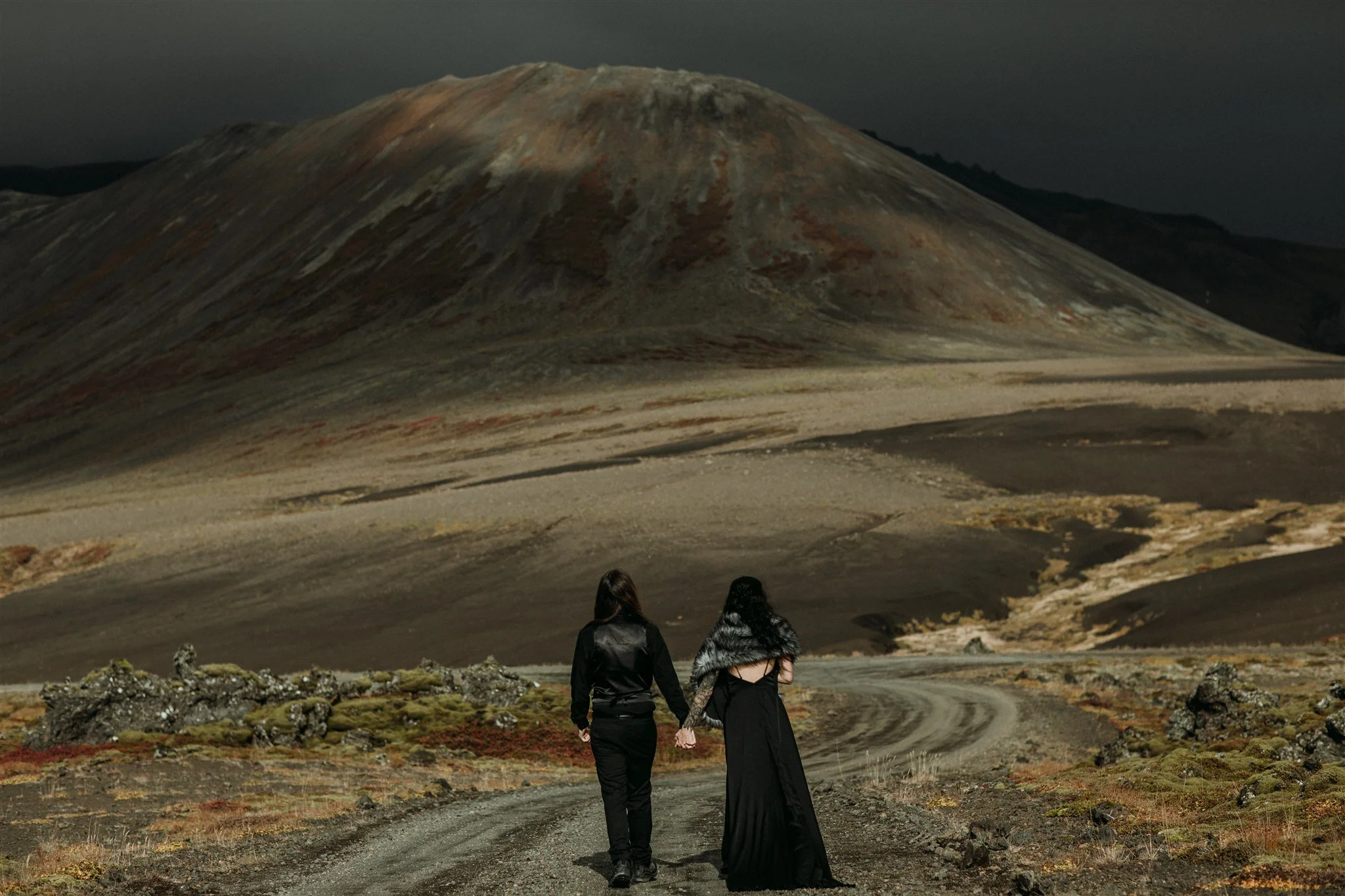 private unconventional Iceland elopement