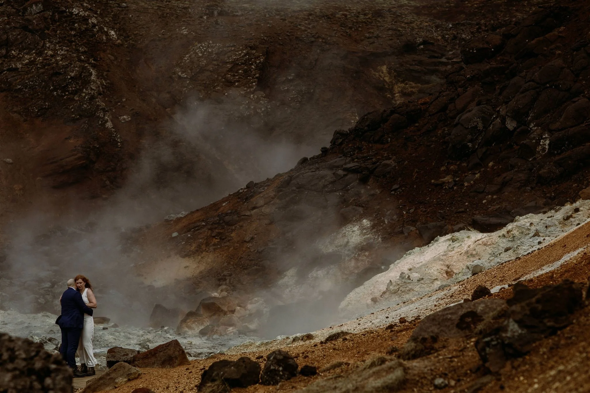 Custom Package Iceland Elopement with Local Elopement Photographer and Planner -- Private Geothermal Elopement 