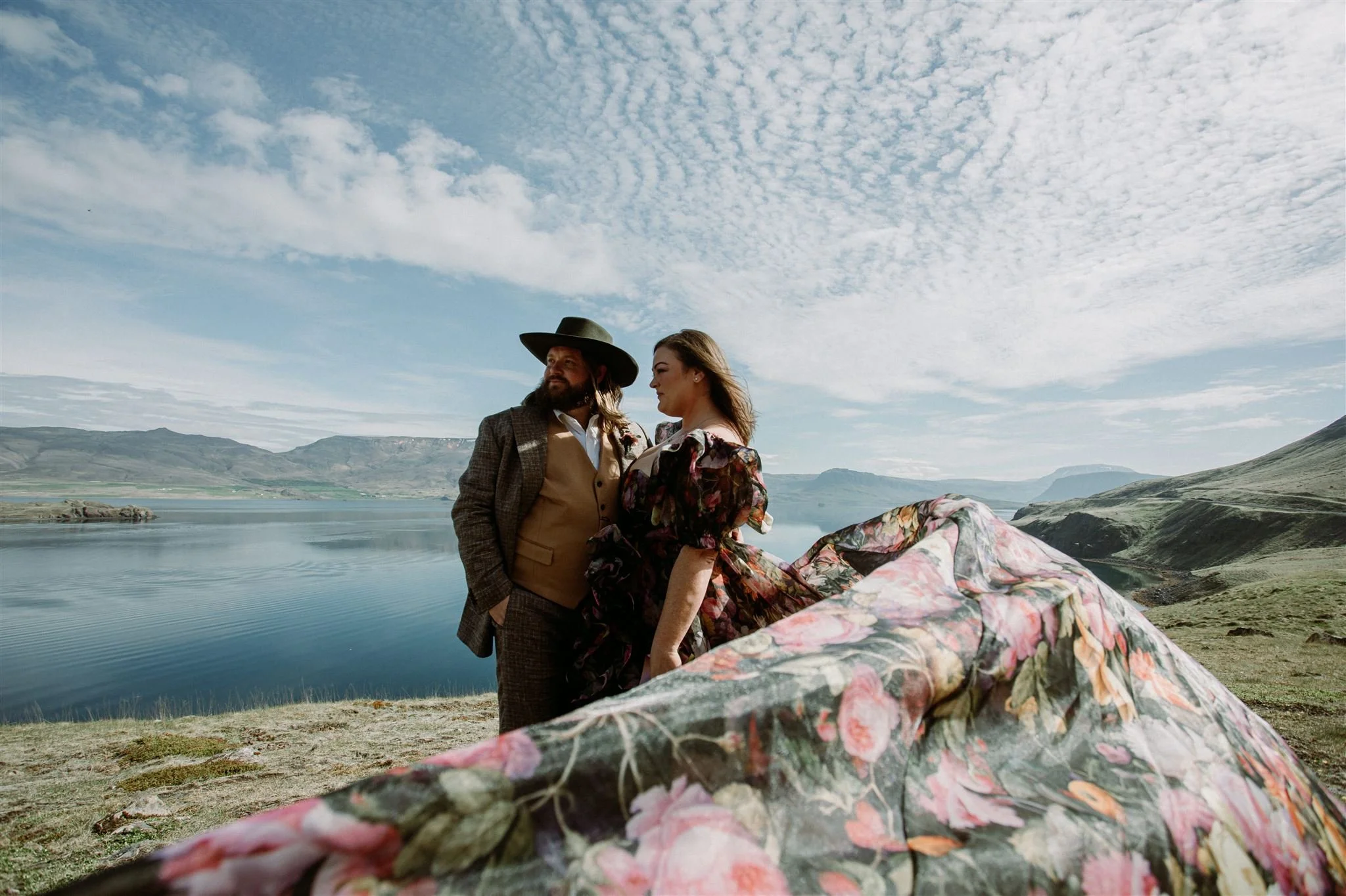 Custom Package Iceland Elopement with Local Elopement Photographer and Planner -- Private Summer Elopement 