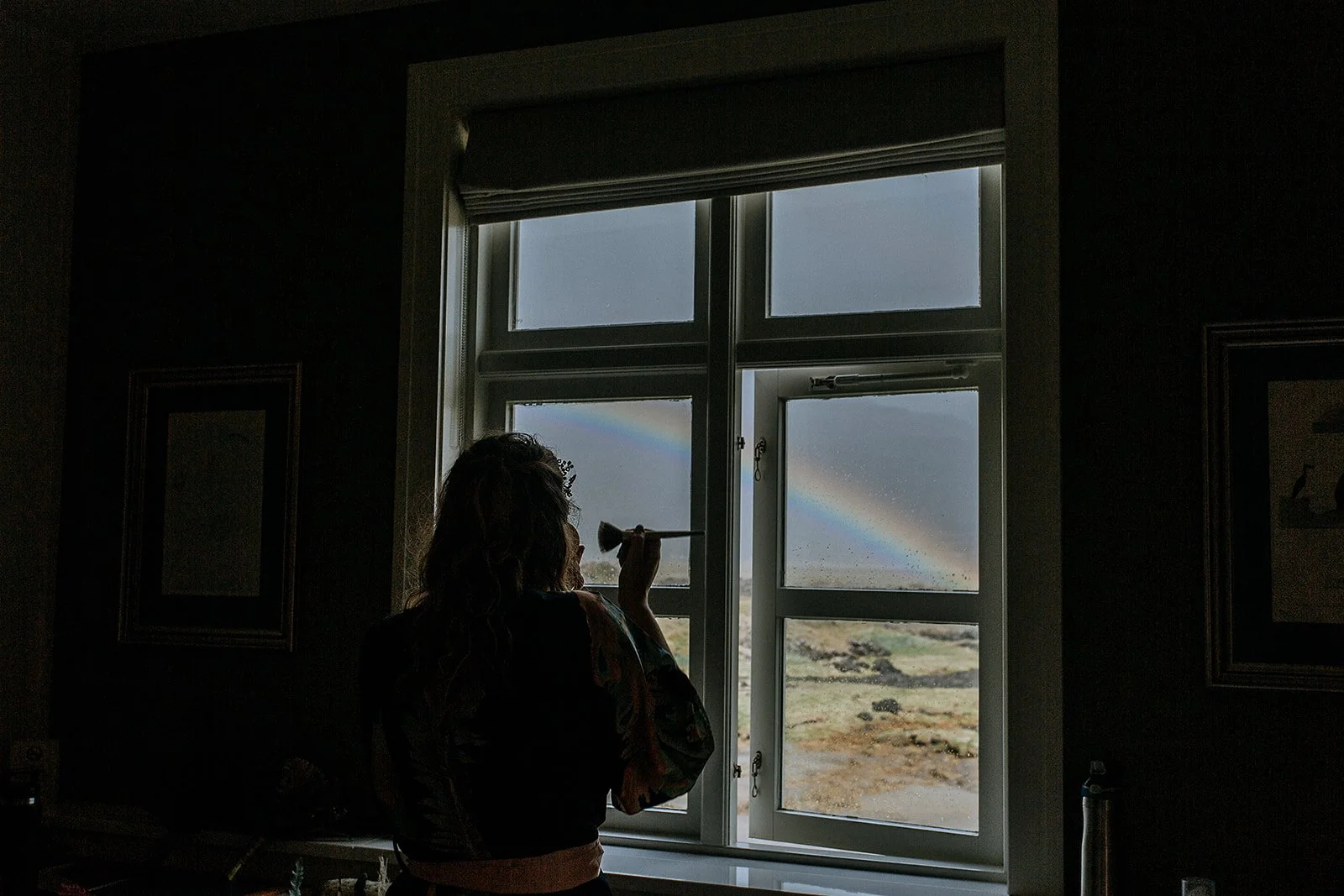 Custom Package Iceland Elopement with Local Elopement Photographer and Planner -- Elopement bride makeup prep