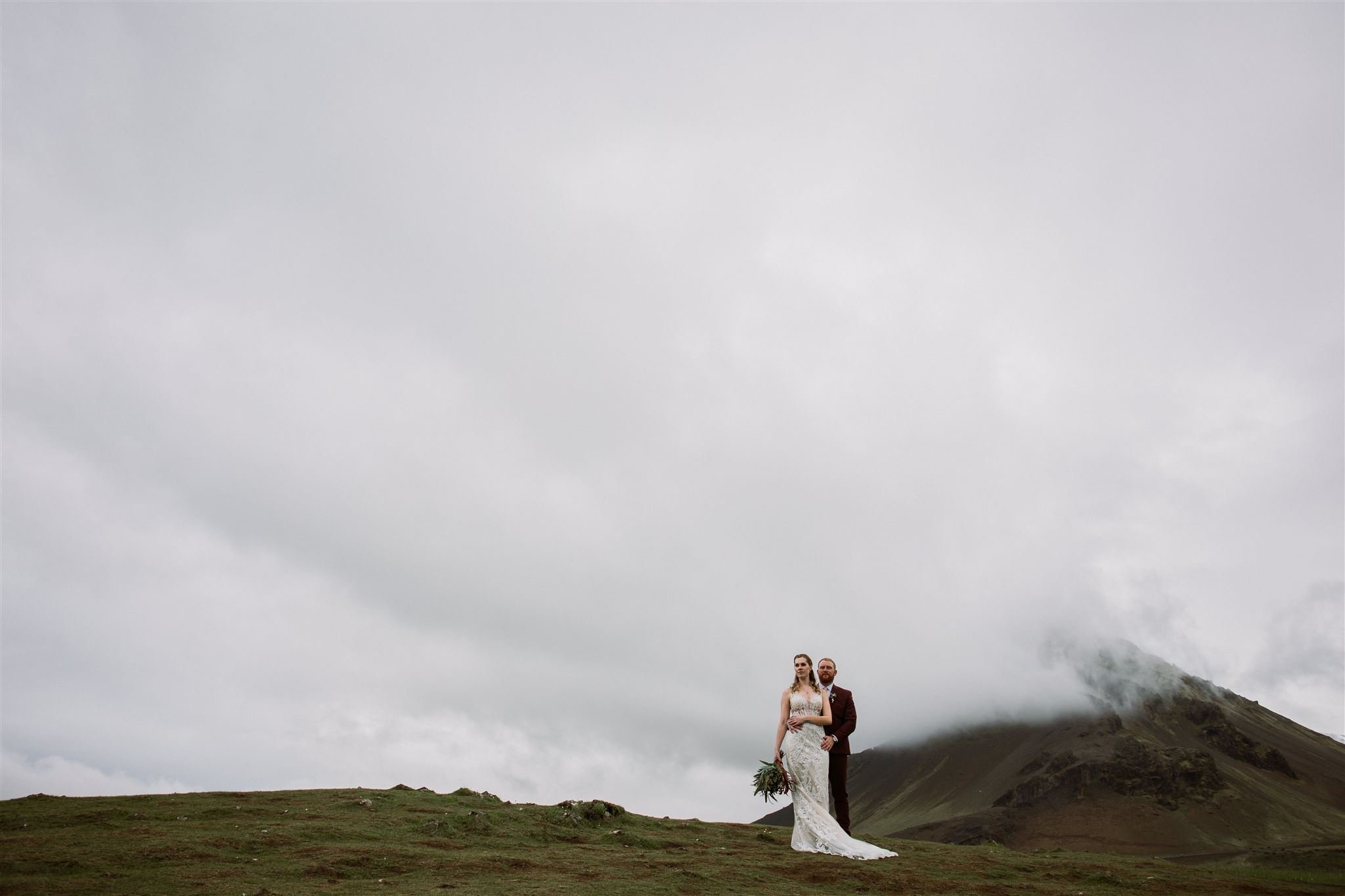 Iceland Elopement Photographer &amp; Planner -- Arnarstapi elopement