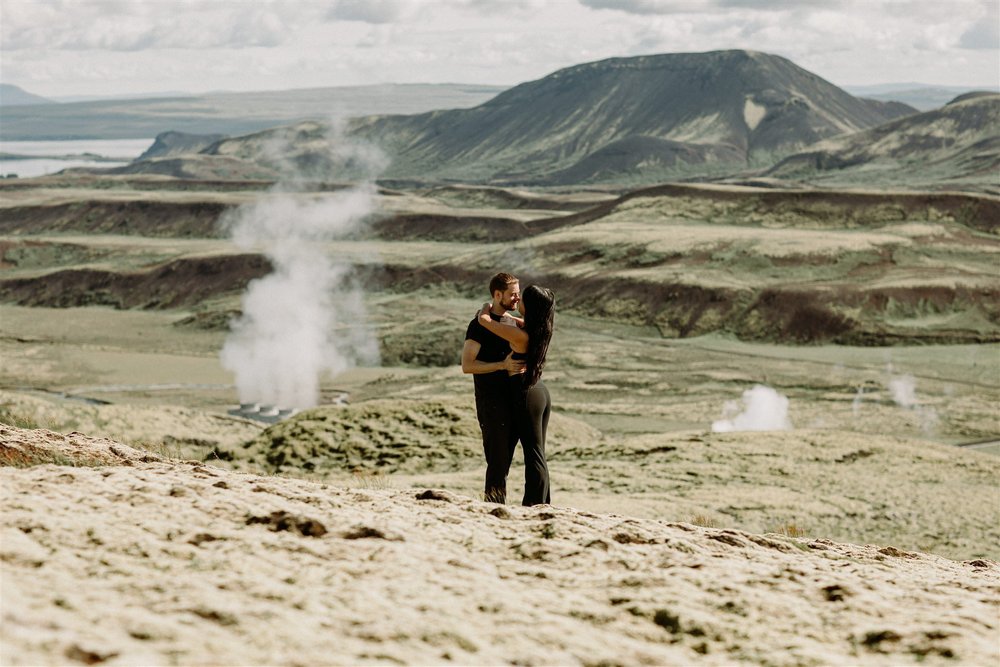 Iceland Waterfall Secret Marriage Proposal