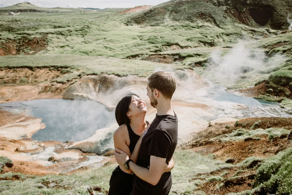 Iceland Waterfall Secret Marriage Proposal 