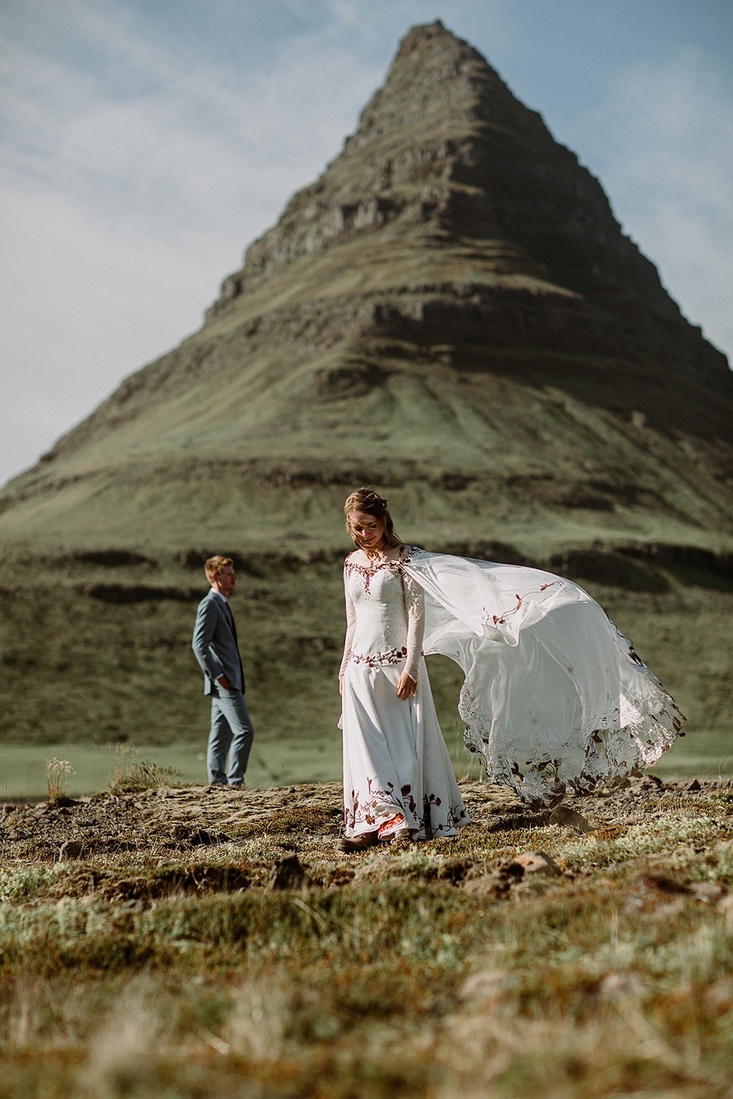 iceland elopement at kirkjufell by iceland elopement planner steph zakas