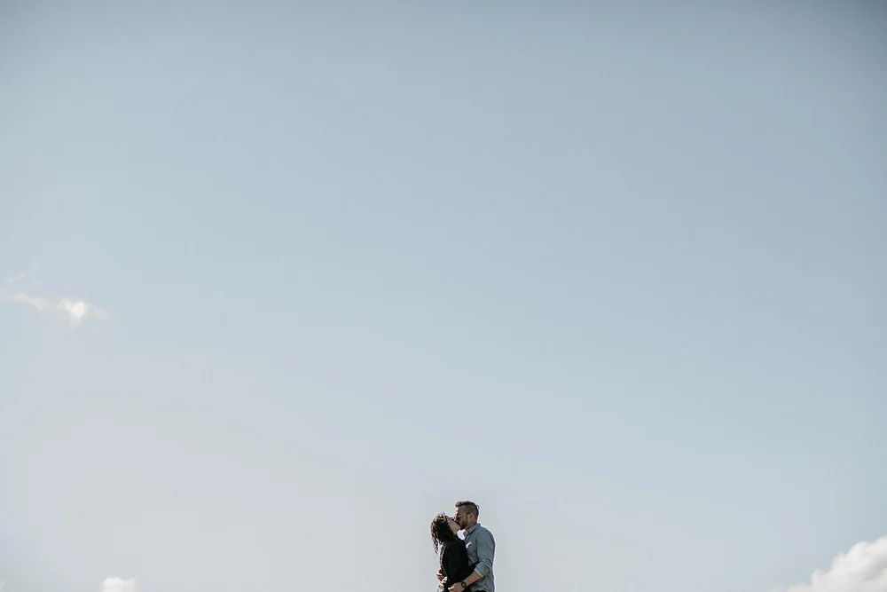 private Iceland proposal at waterfall