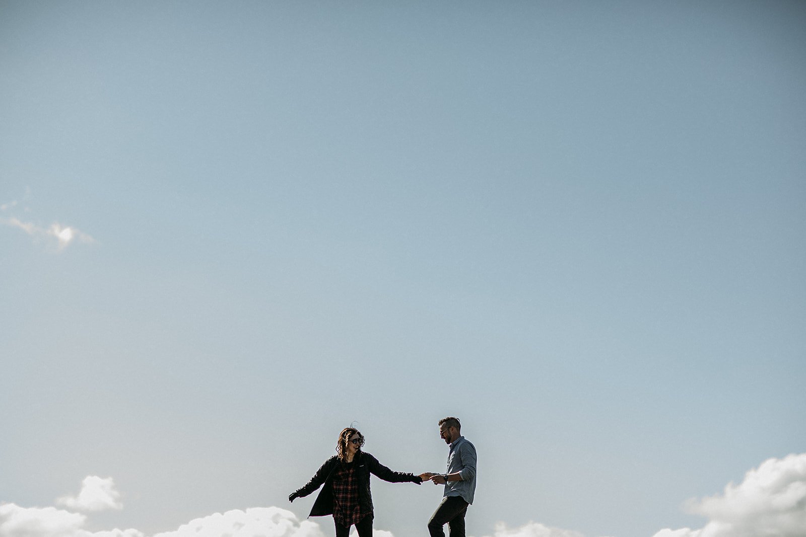 private Iceland proposal at waterfall