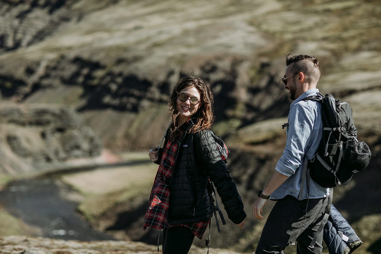 private Iceland proposal at waterfall