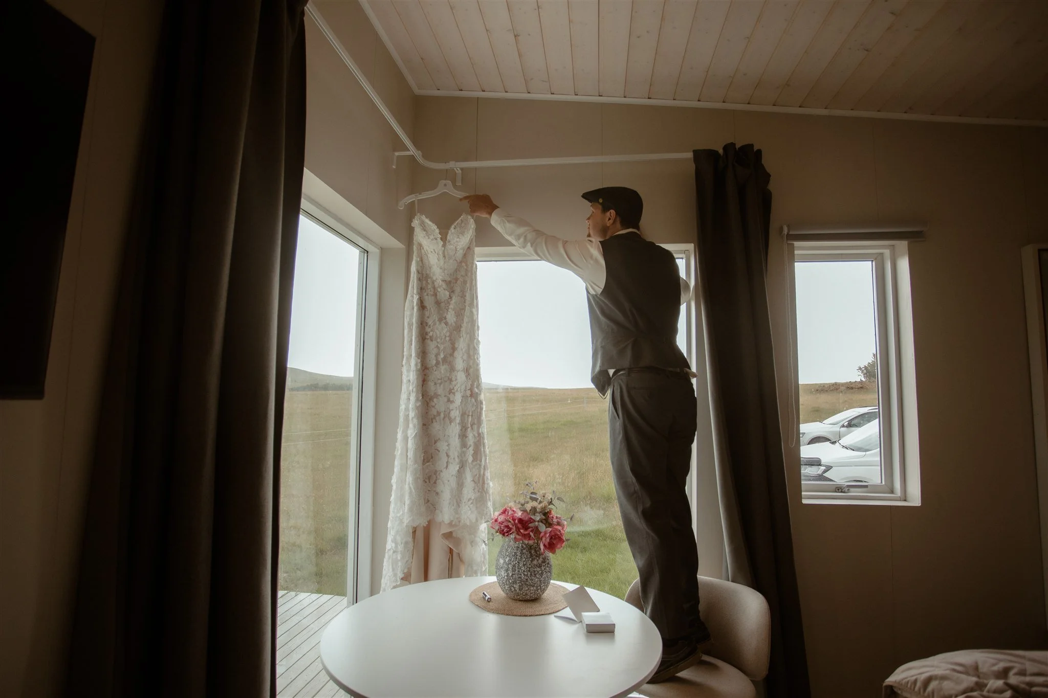 A Private Iceland Highland Summer Elopement in a 4x4 Mountain Truck