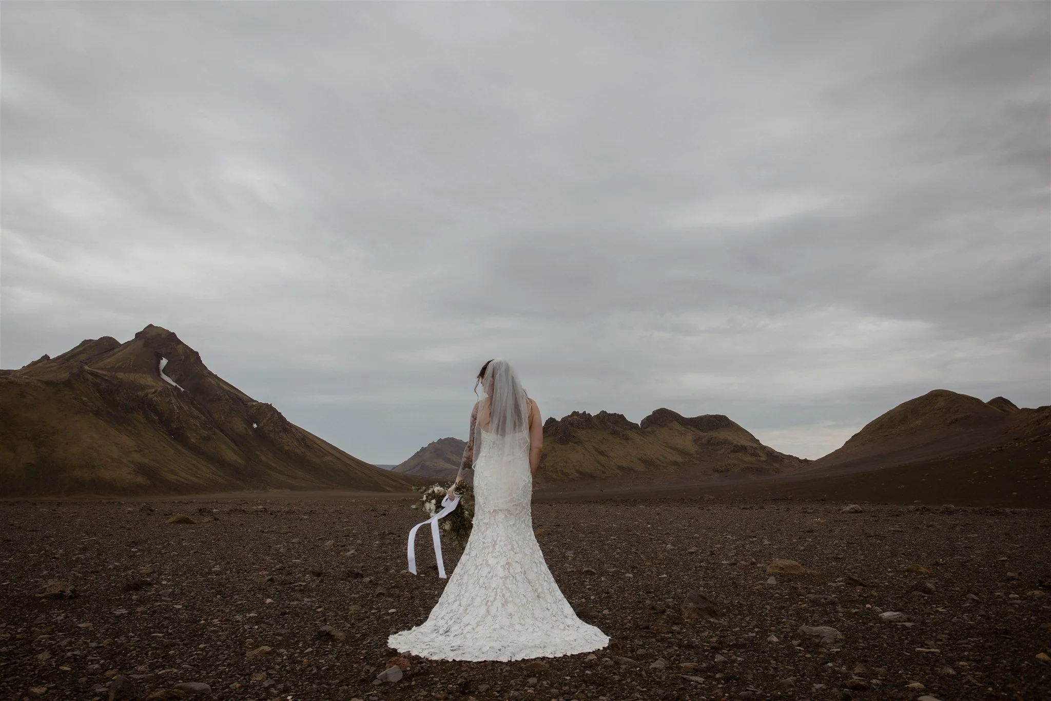 A Private Iceland Highland Summer Elopement in a 4x4 Mountain Truck