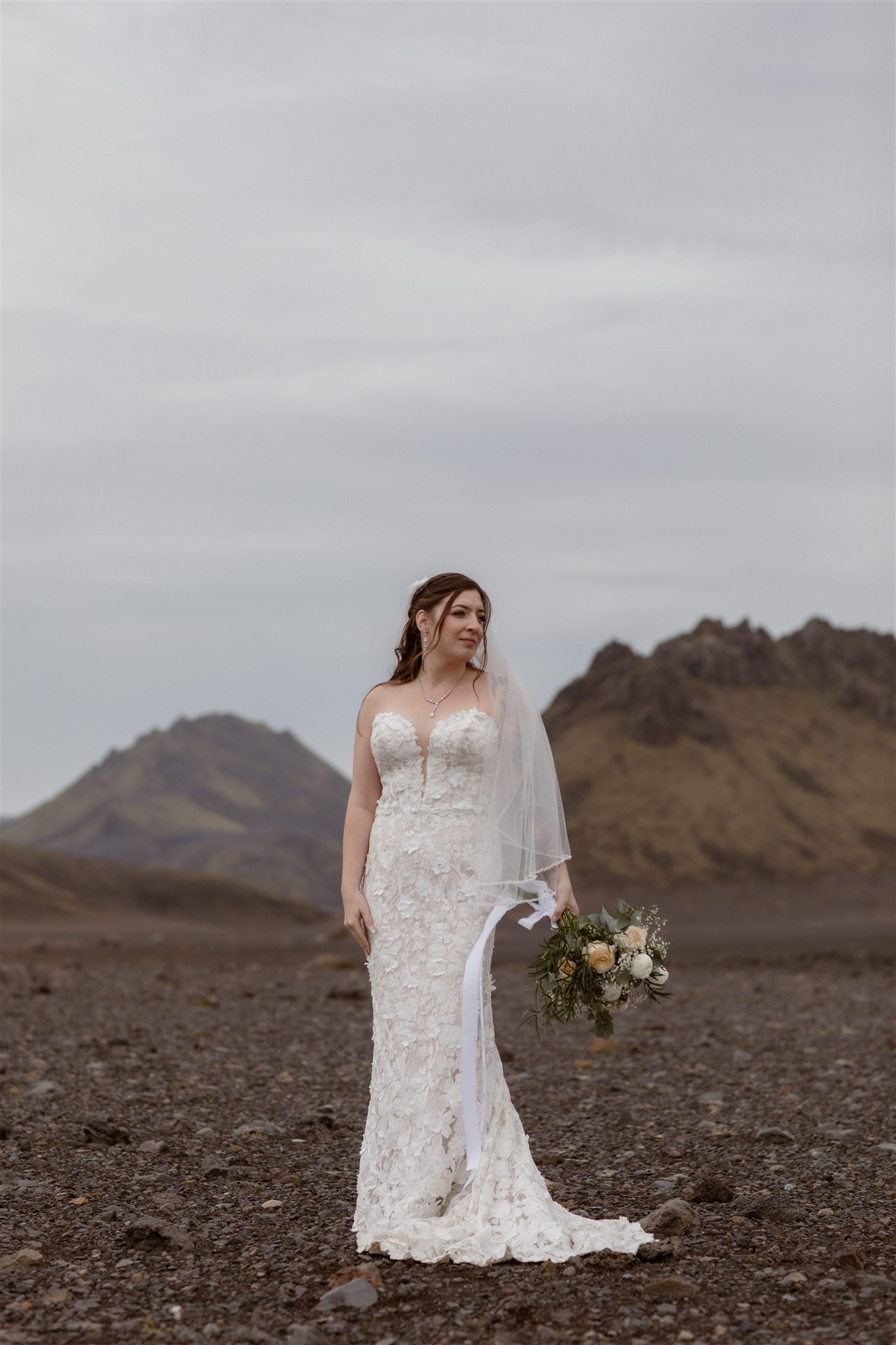 A Private Iceland Highland Summer Elopement in a 4x4 Mountain Truck