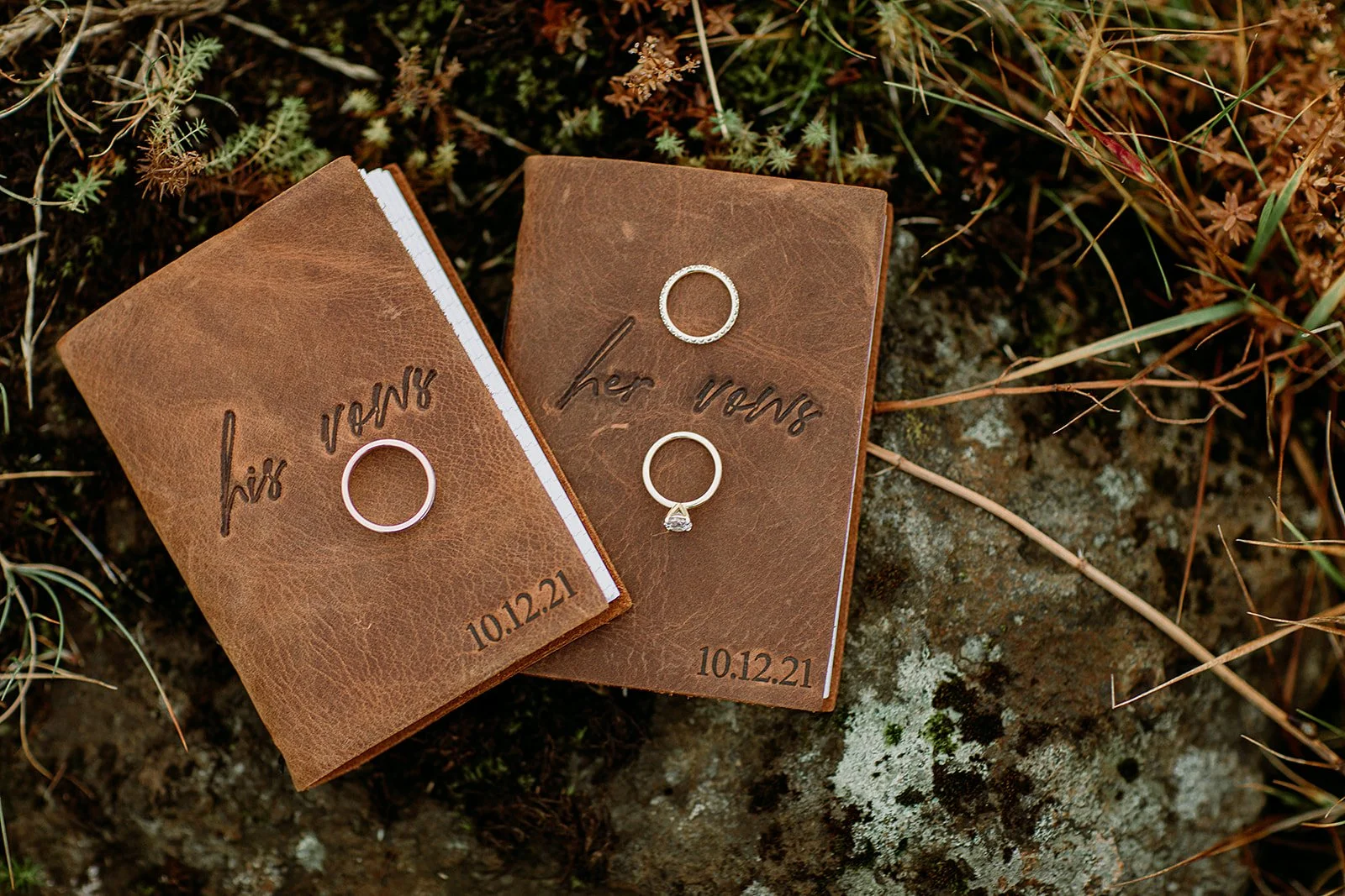 A Private Multi-Area Iceland Elopement with rings details