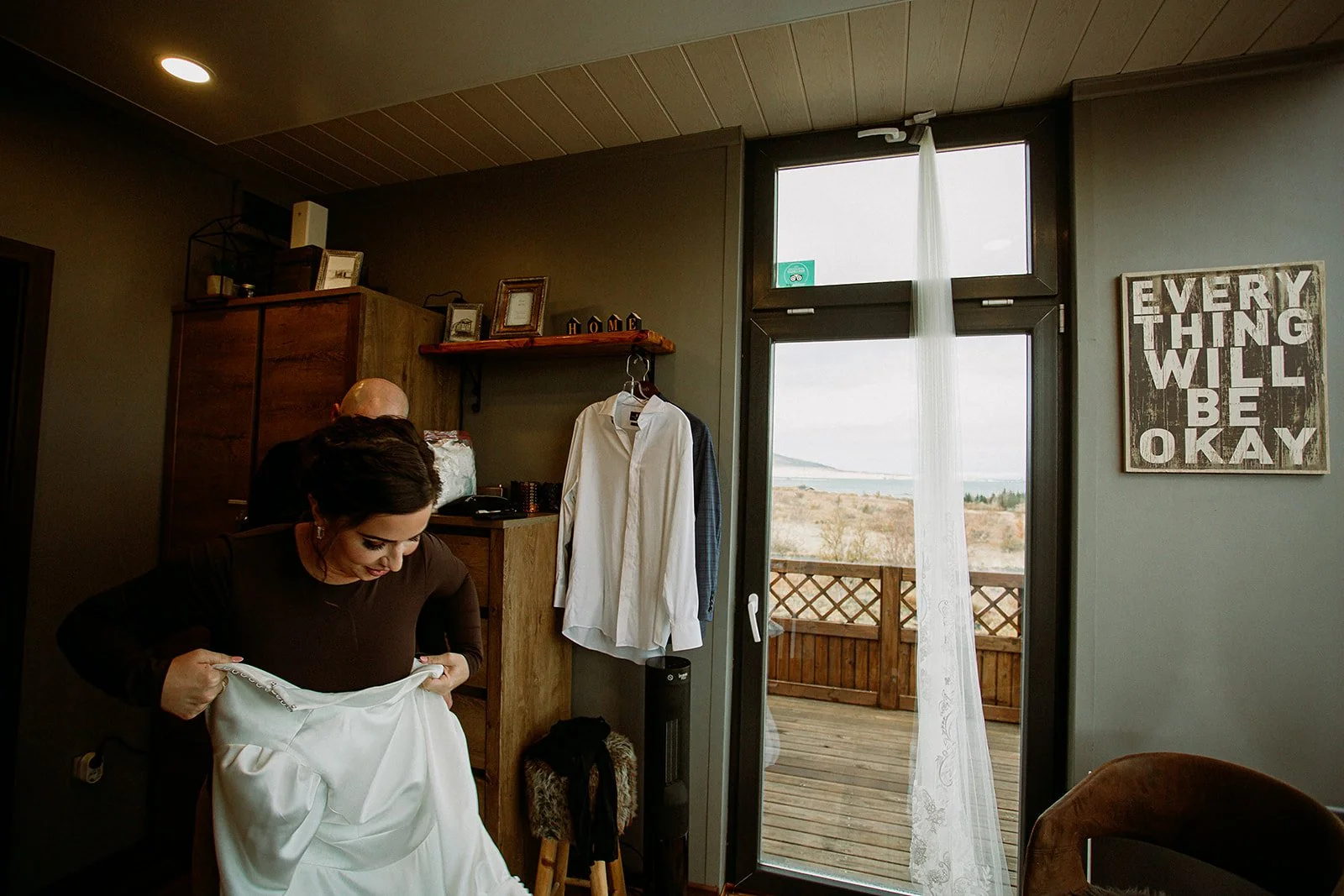 A Private Multi-Area Iceland Elopement with wedding details