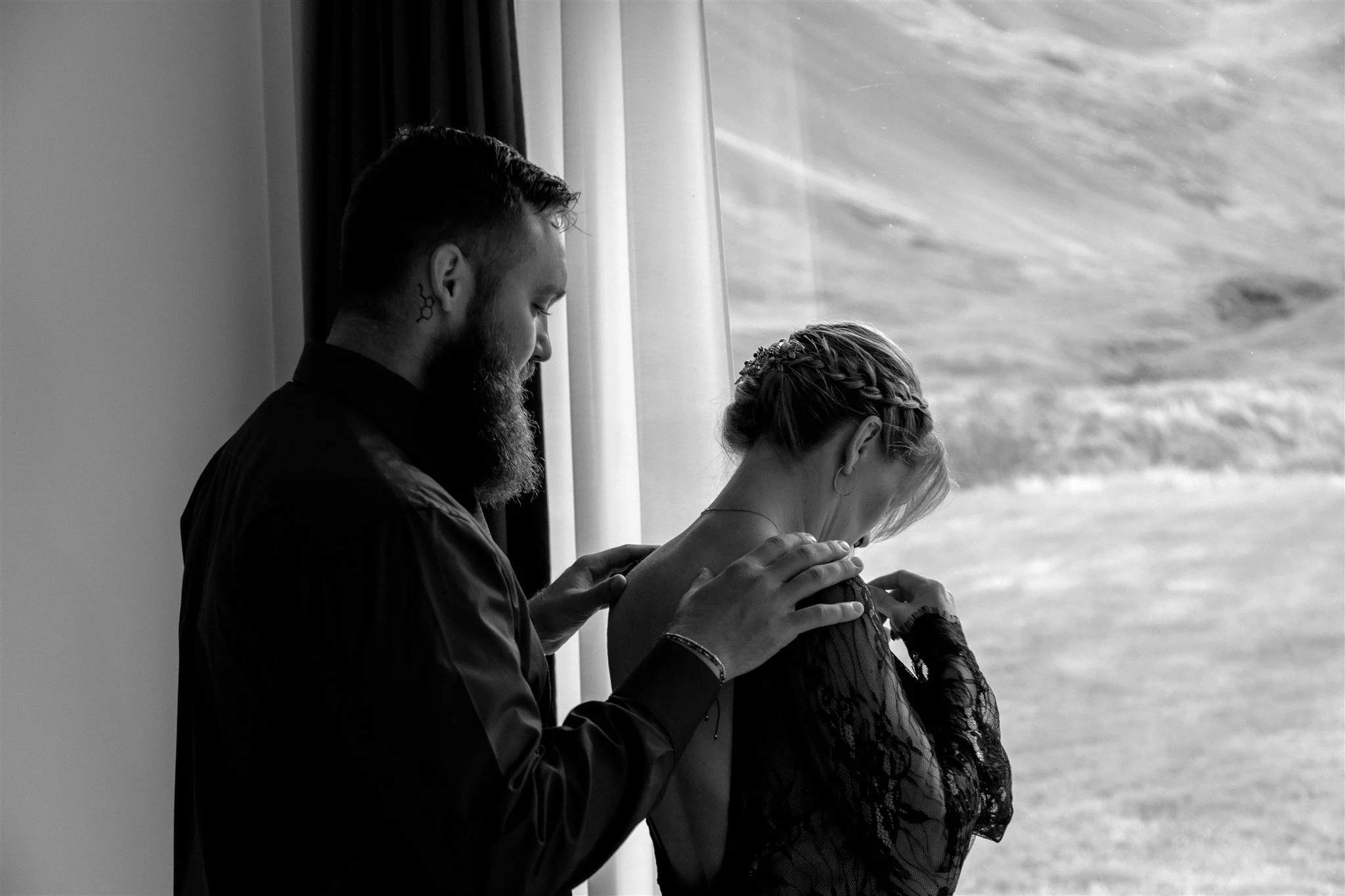West Iceland Waterfalls Elopement