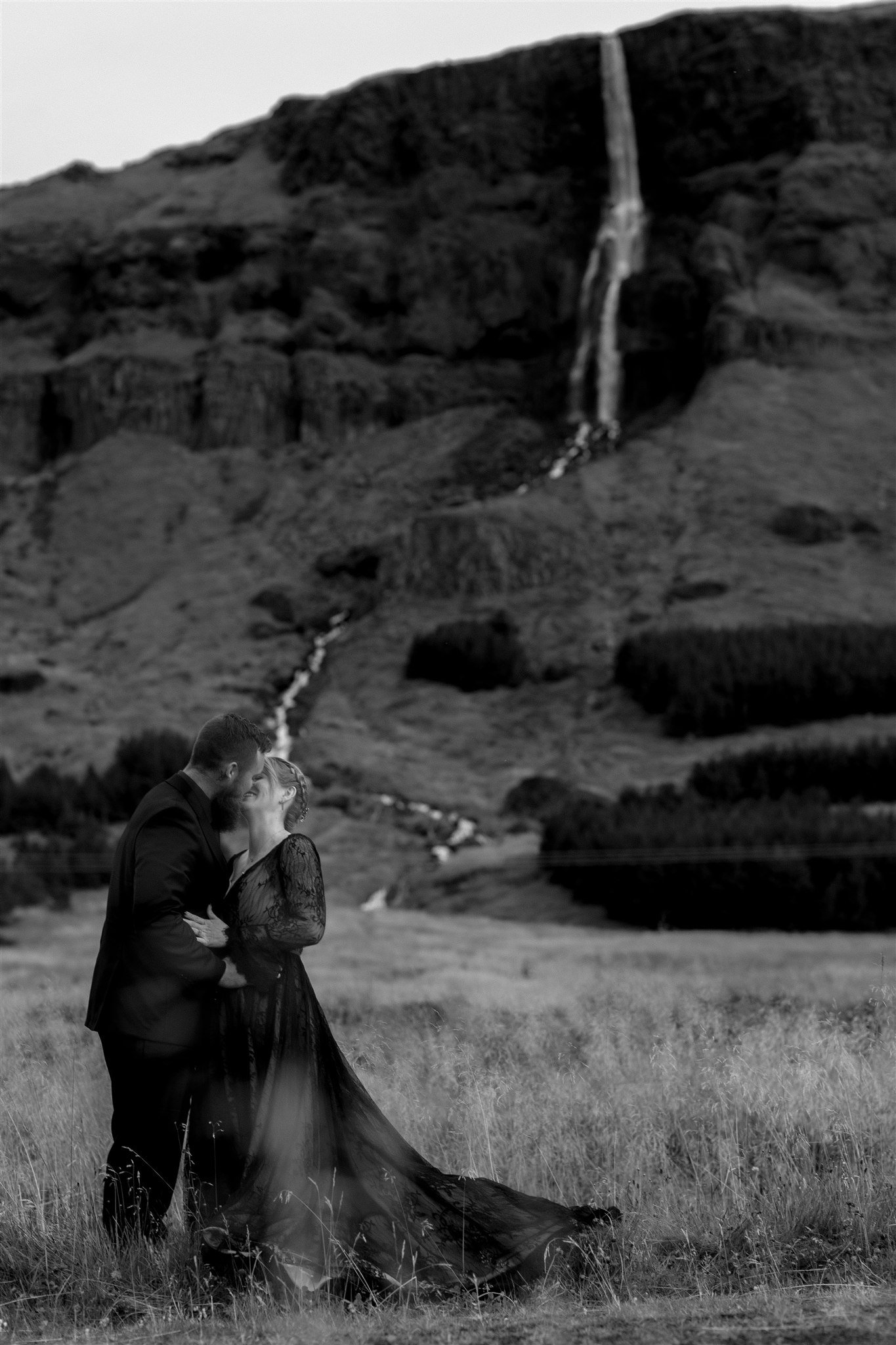 West Iceland Waterfalls Elopement
