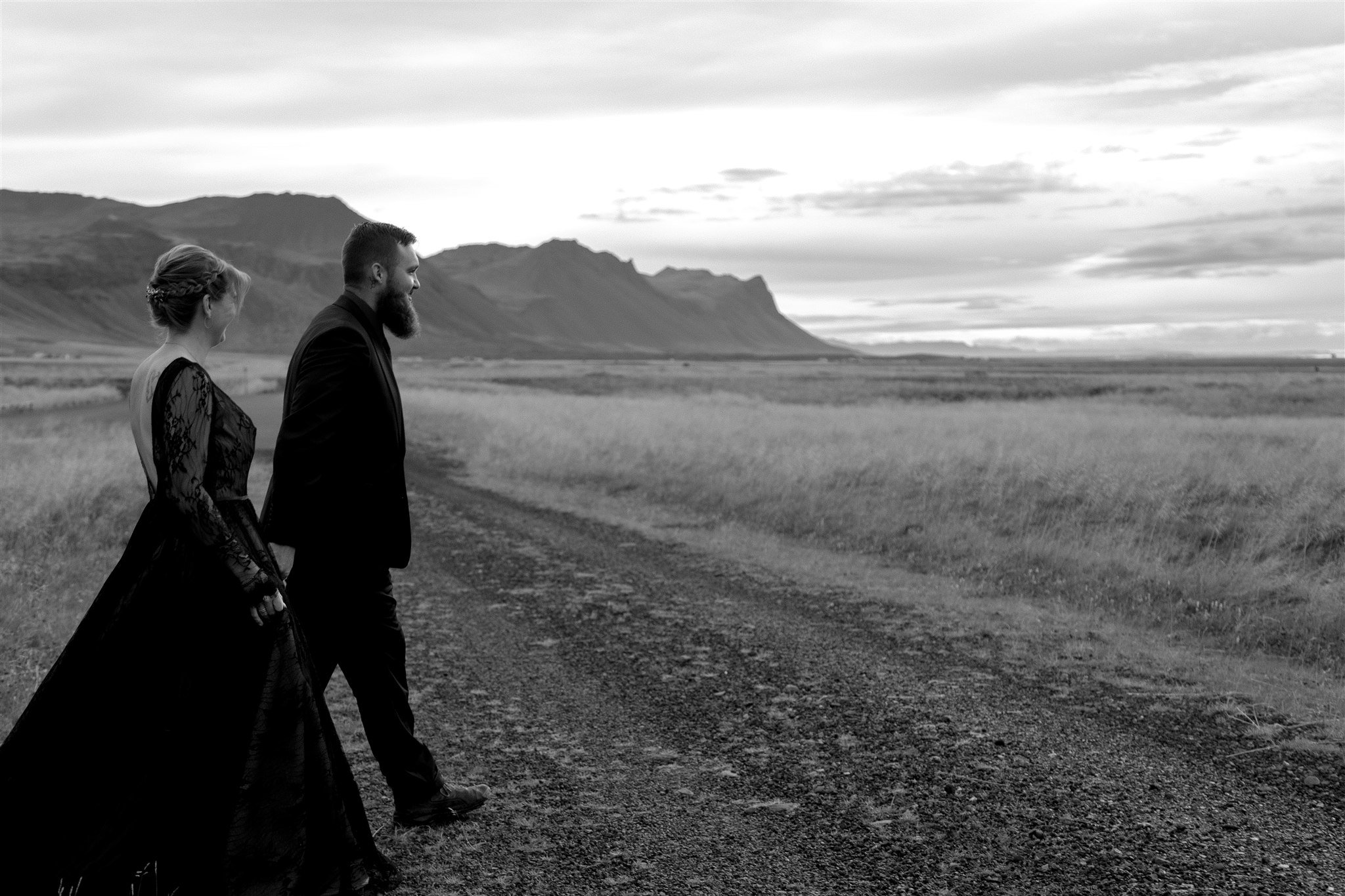 West Iceland Waterfalls Elopement