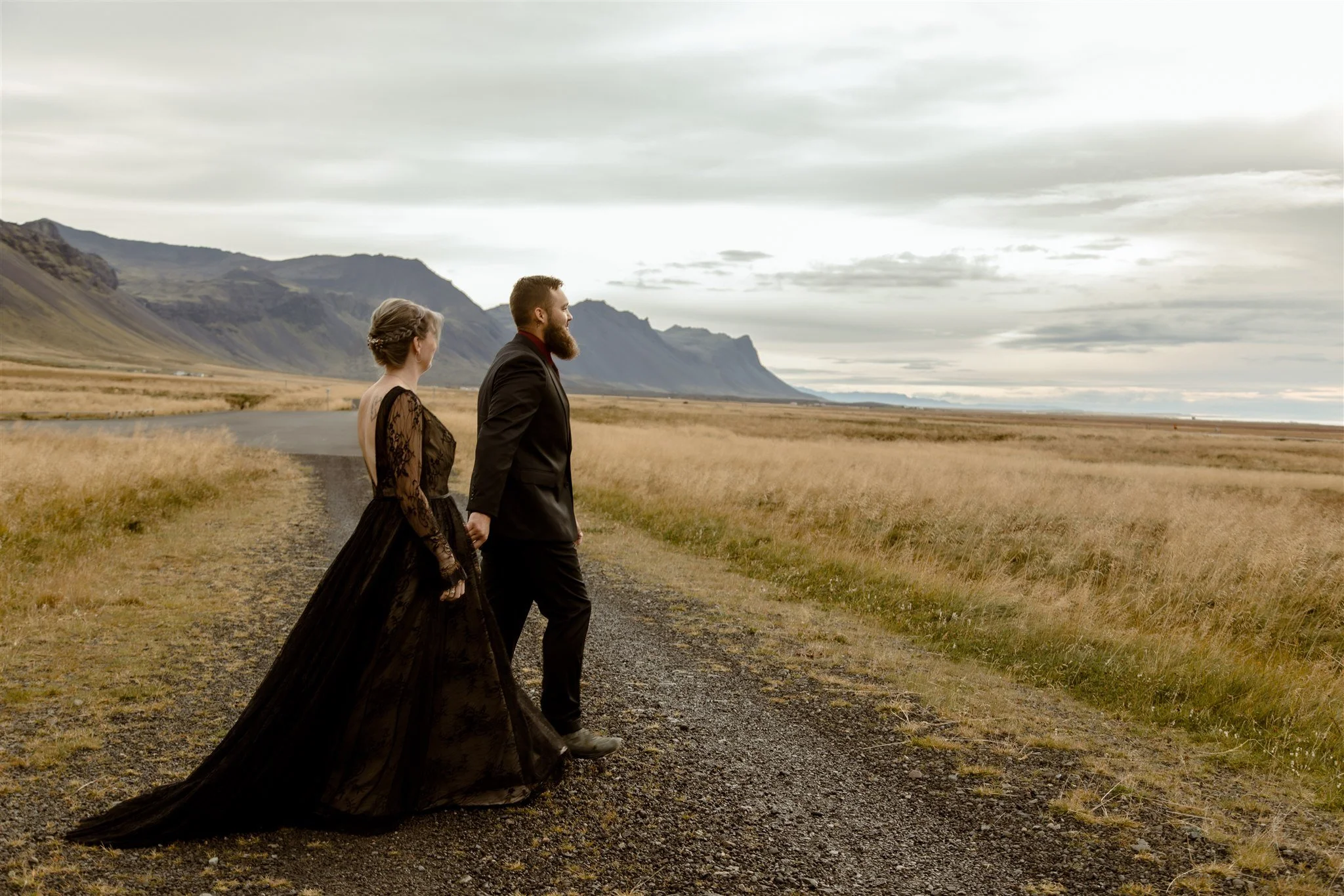 West Iceland Waterfalls Elopement