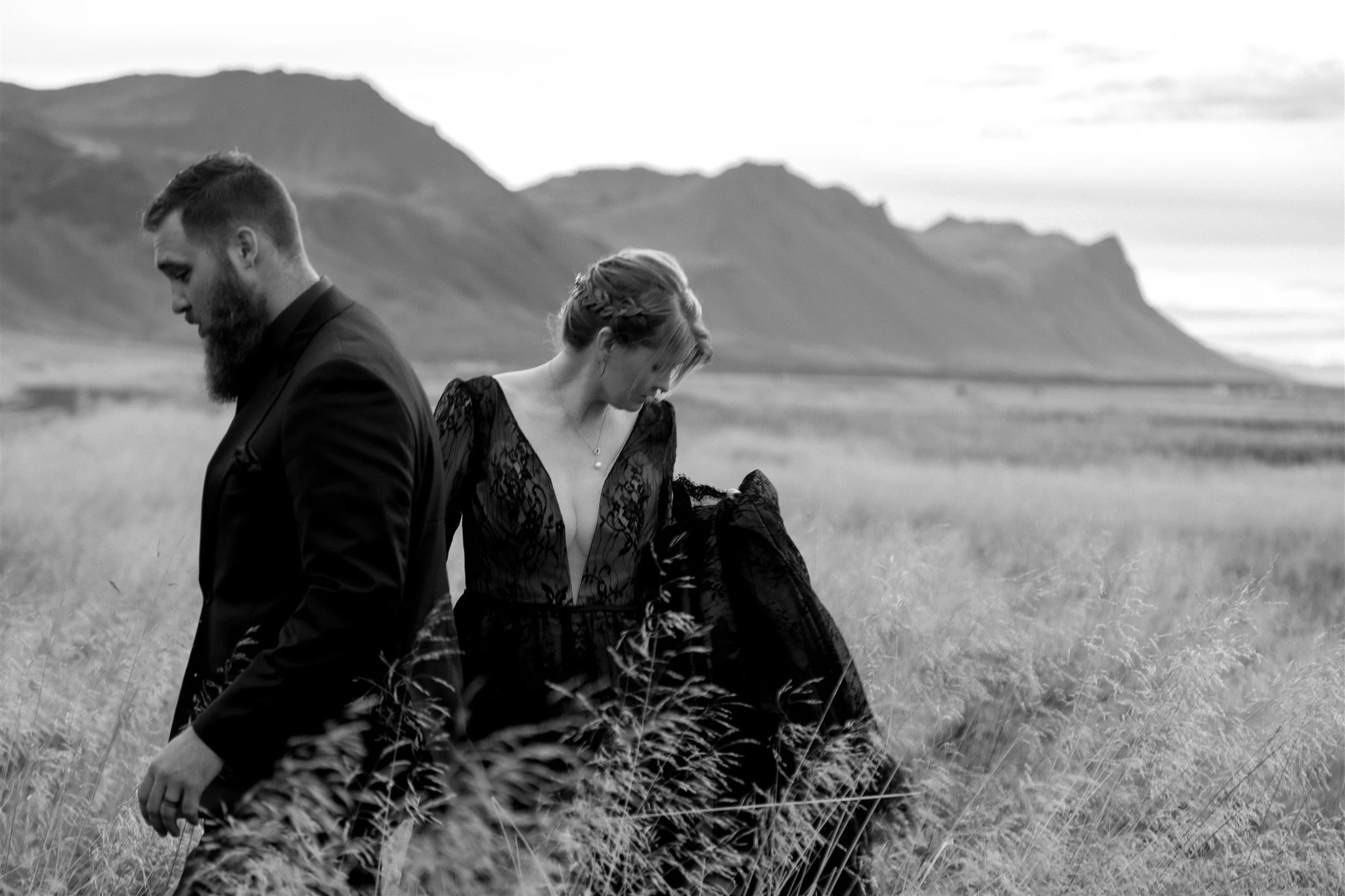 West Iceland Waterfalls Elopement