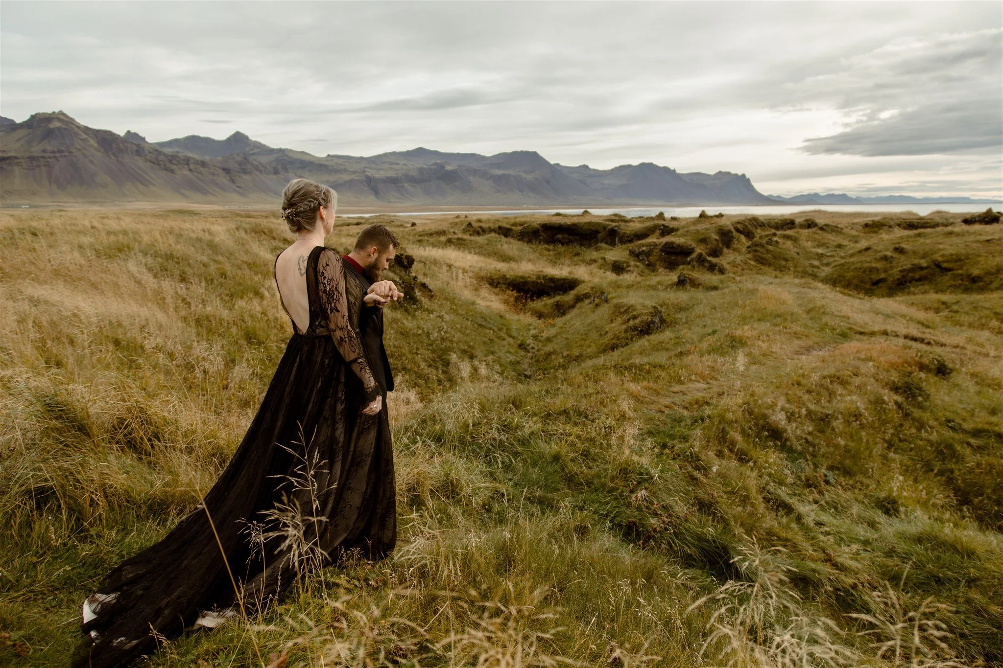 West Iceland Waterfalls Elopement