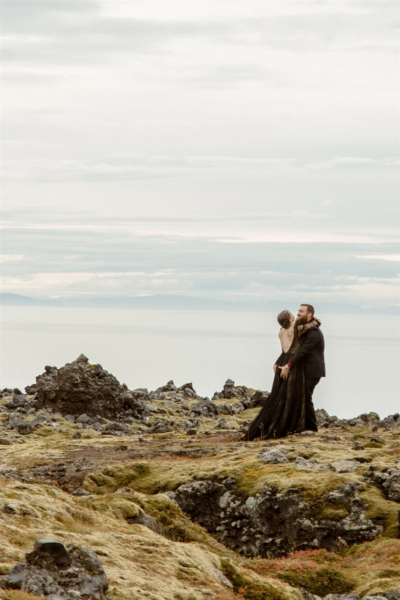 West Iceland Waterfalls Elopement