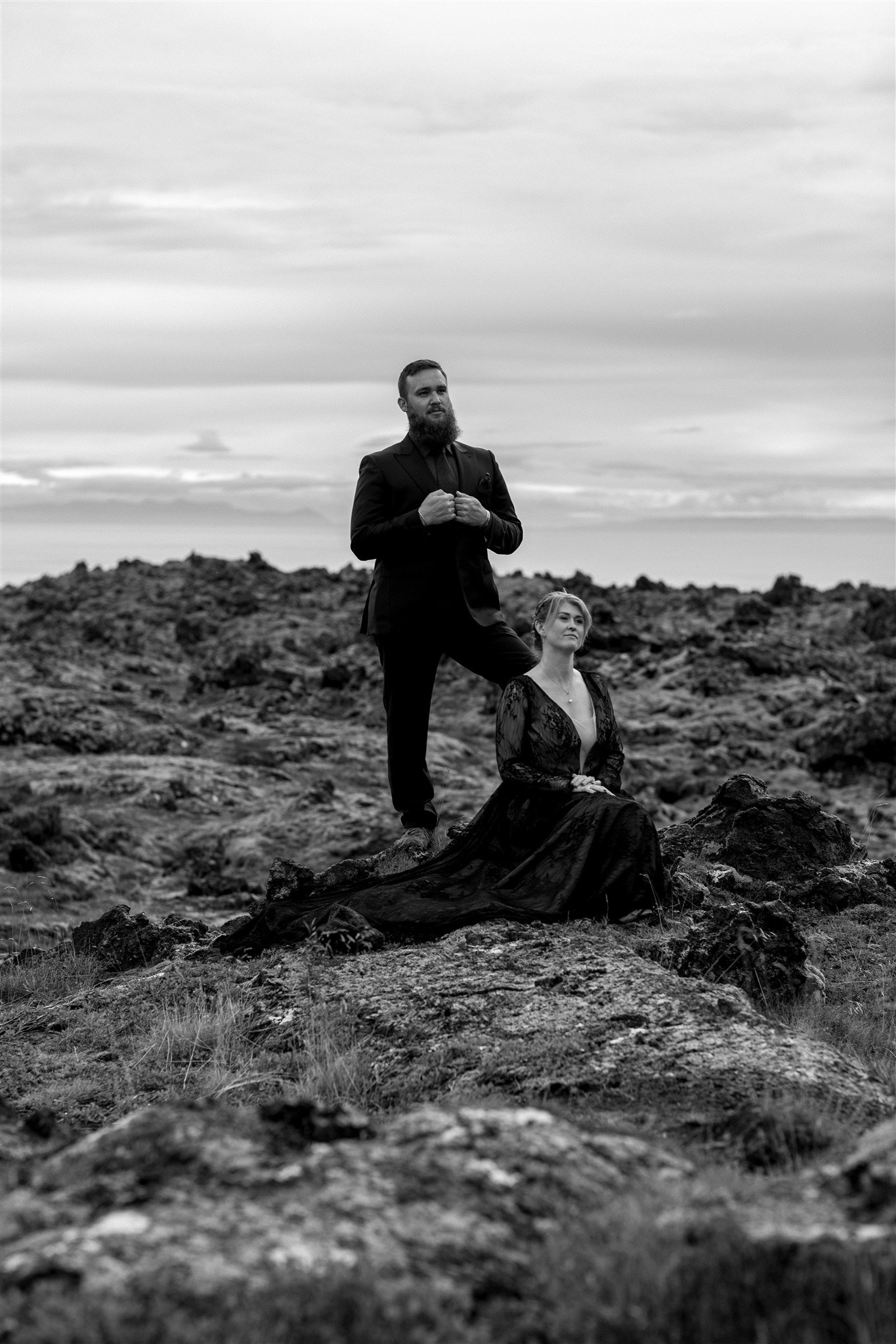 West Iceland Waterfalls Elopement