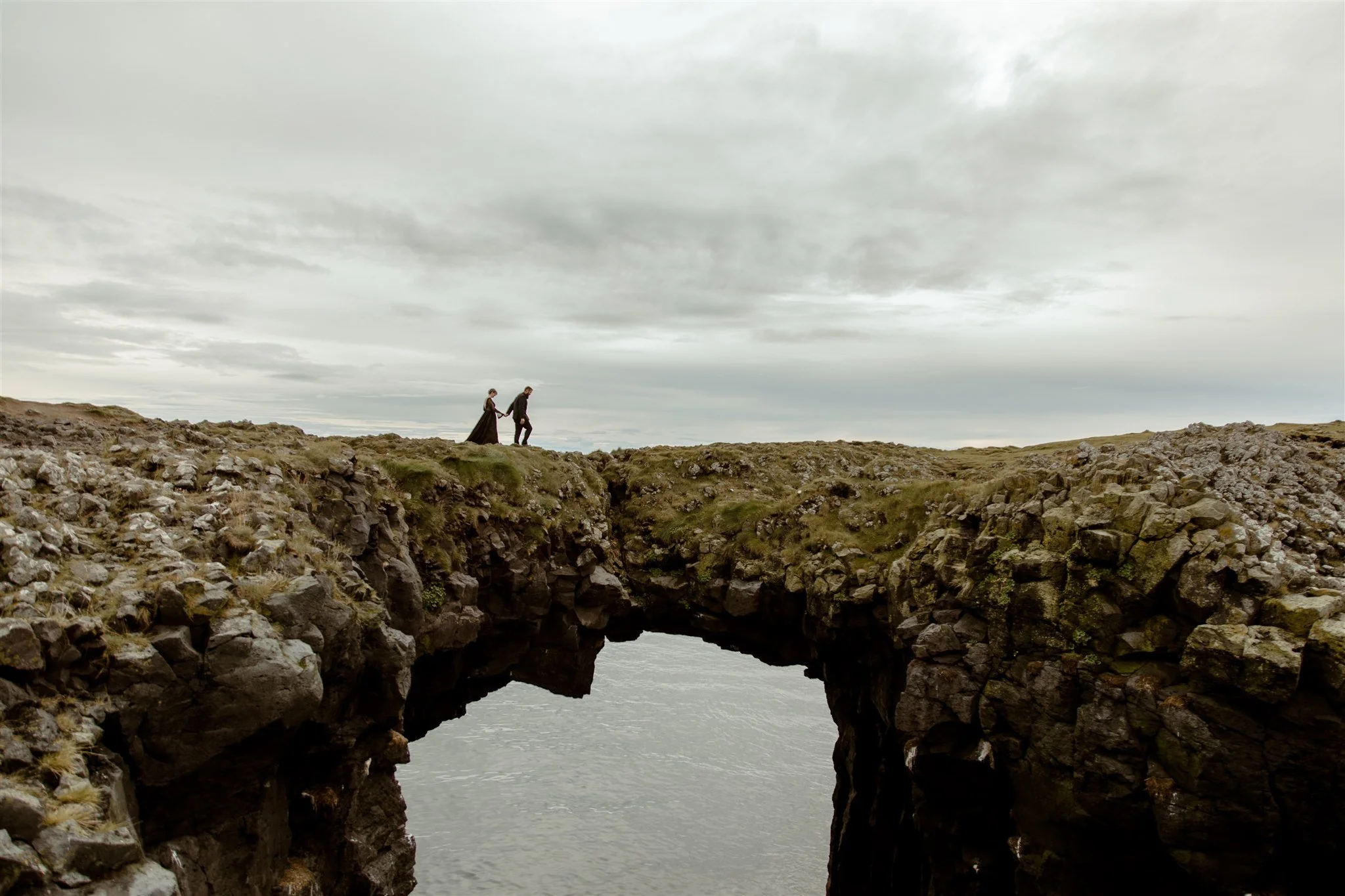 West Iceland Waterfalls Elopement