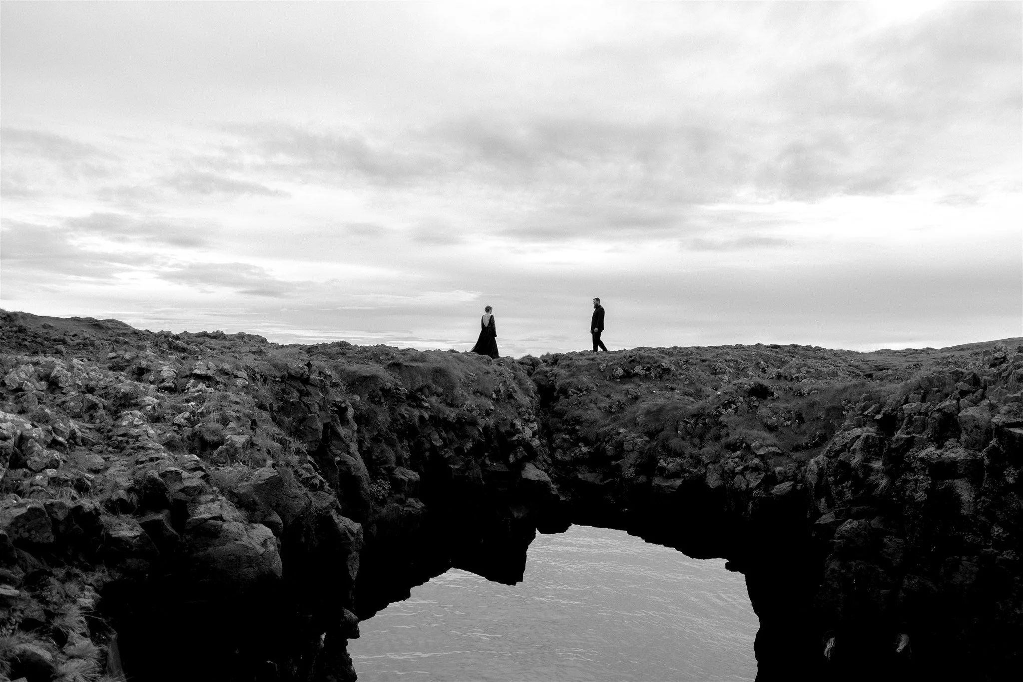 West Iceland Waterfalls Elopement