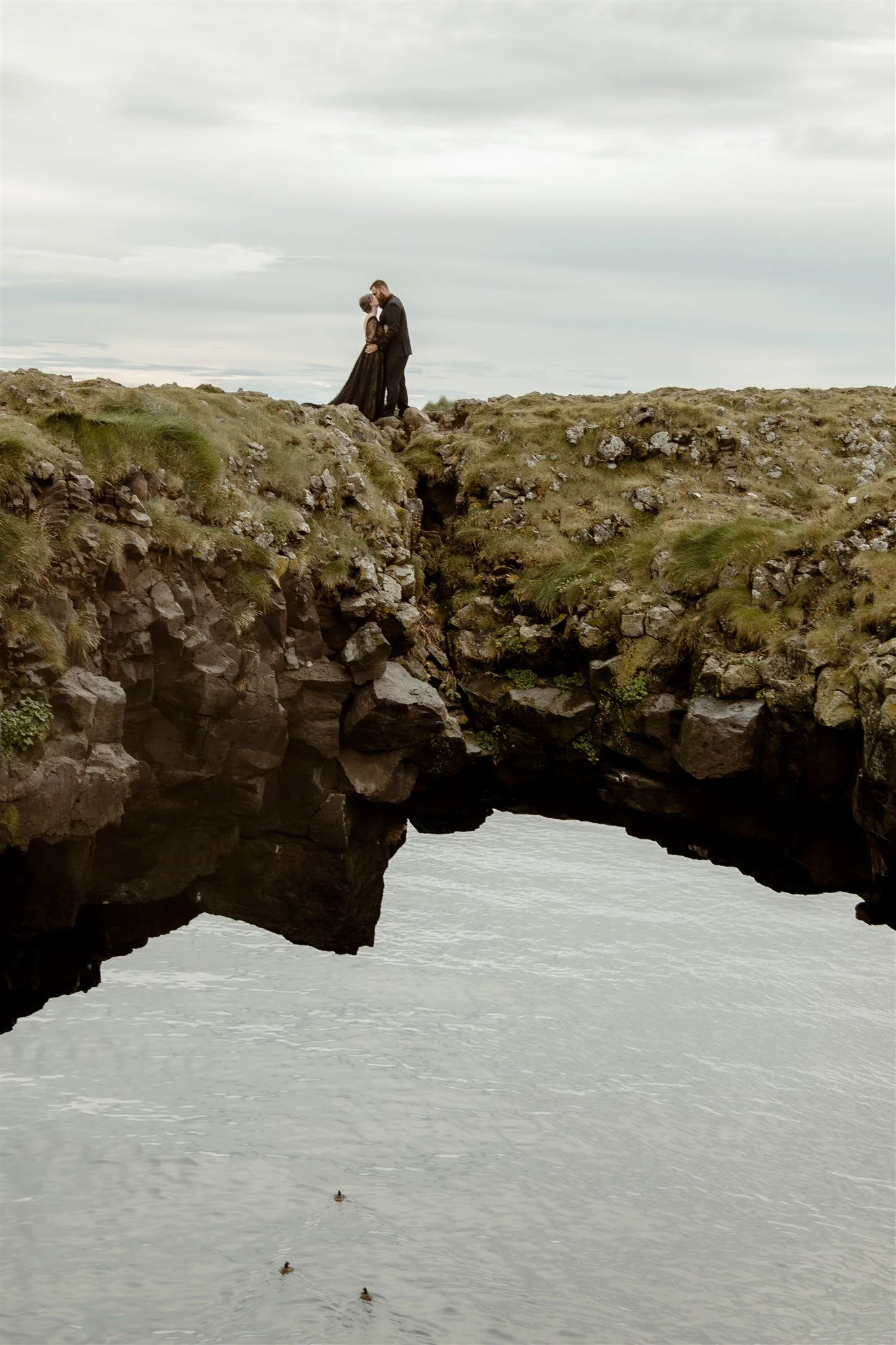 West Iceland Waterfalls Elopement