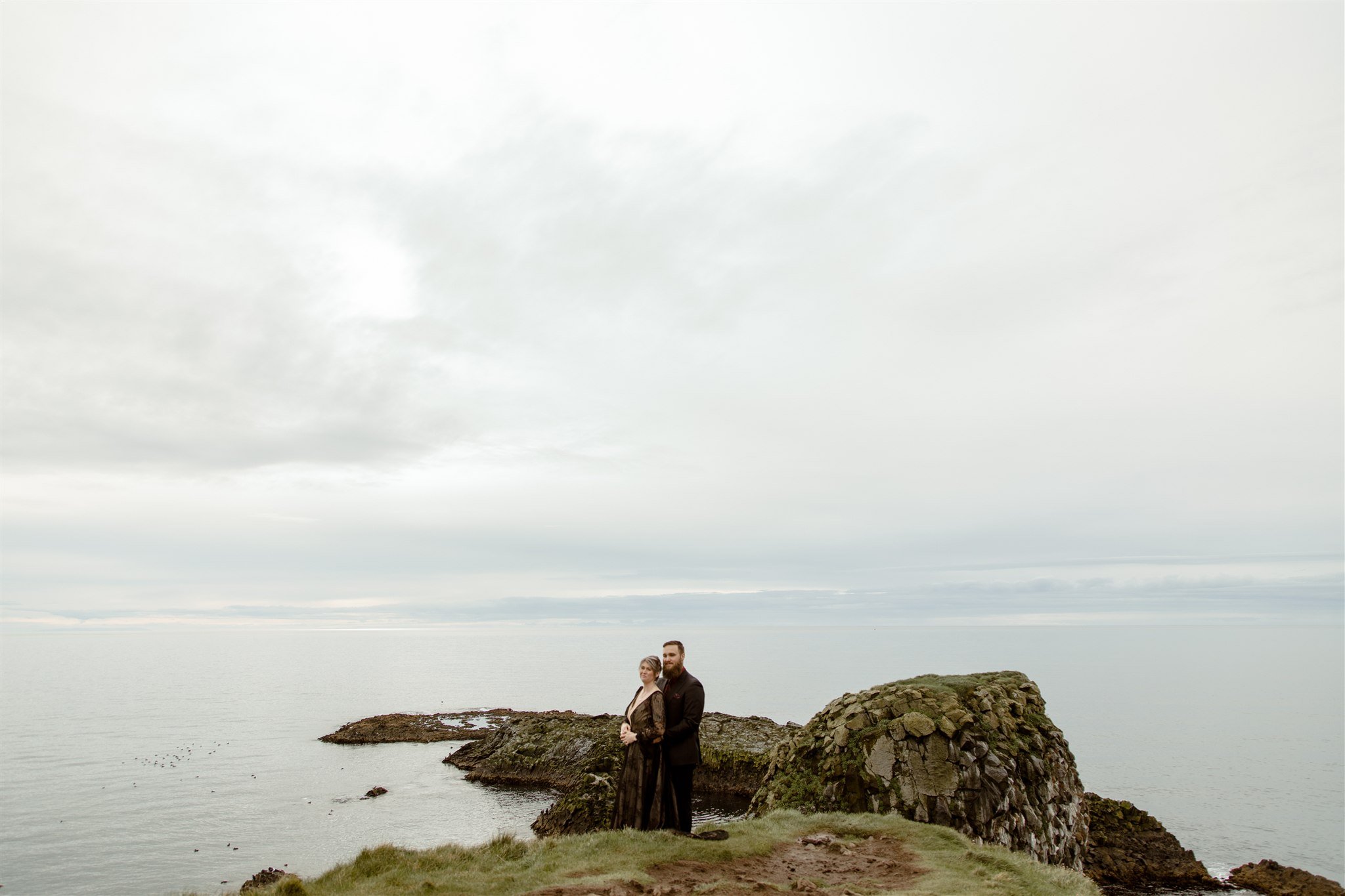 West Iceland Waterfalls Elopement