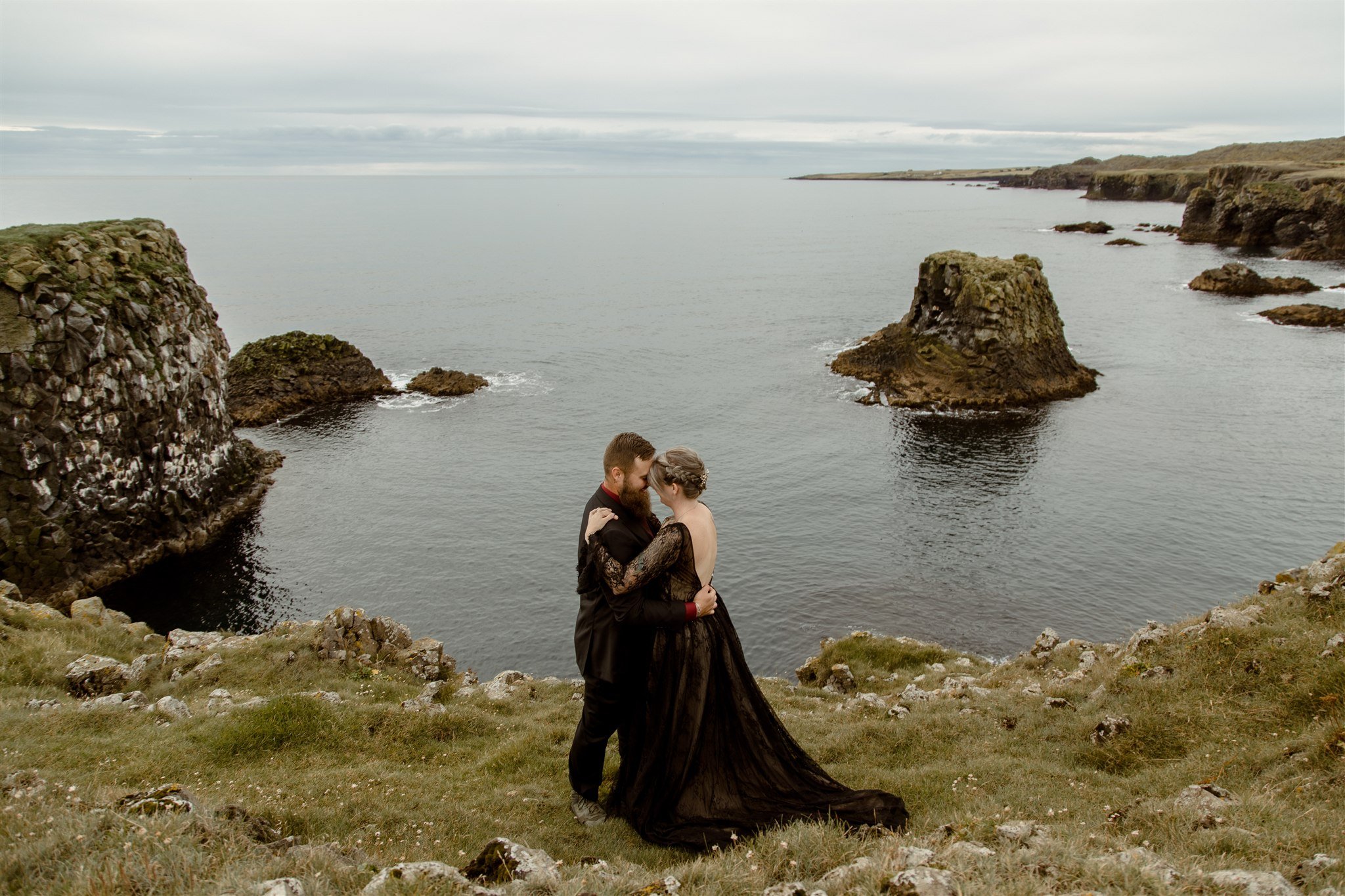West Iceland Waterfalls Elopement