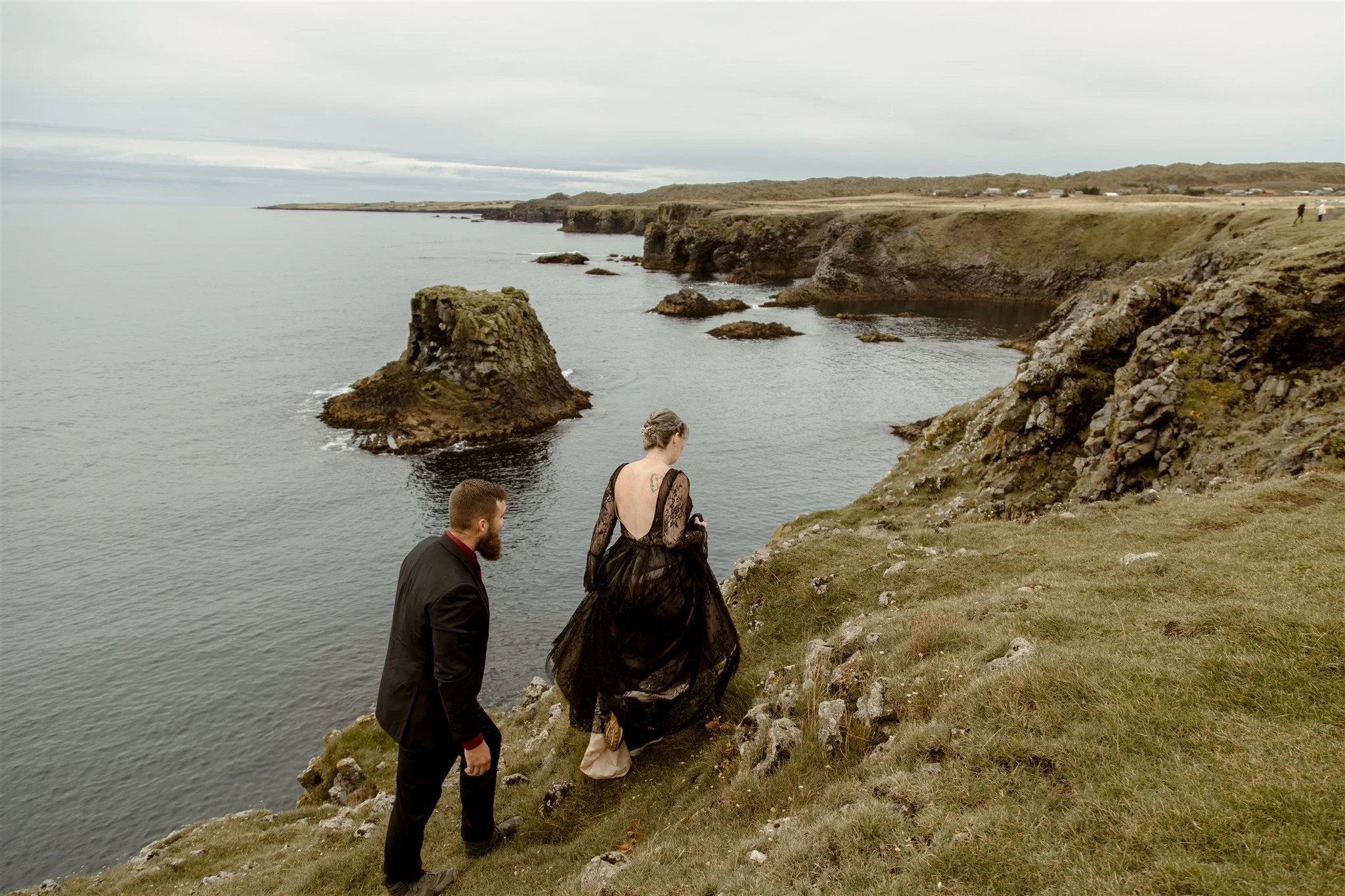 West Iceland Waterfalls Elopement