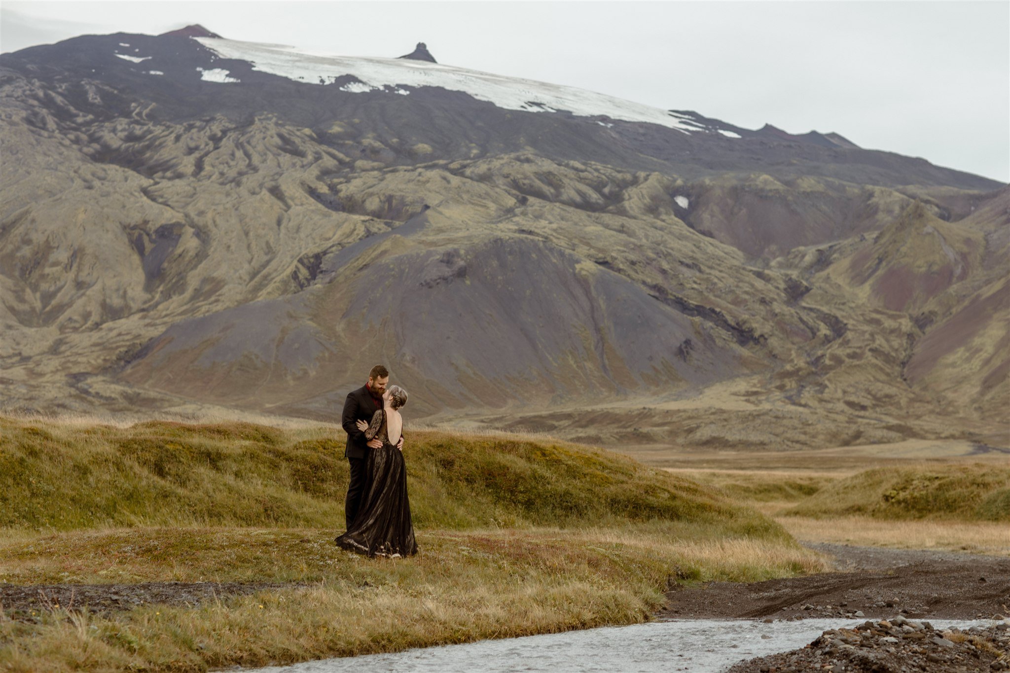 West Iceland Waterfalls Elopement