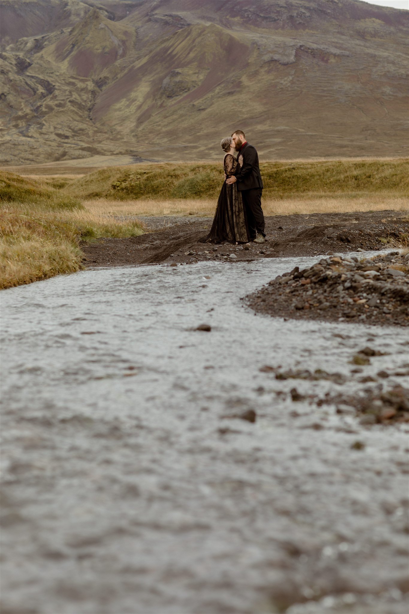 West Iceland Waterfalls Elopement