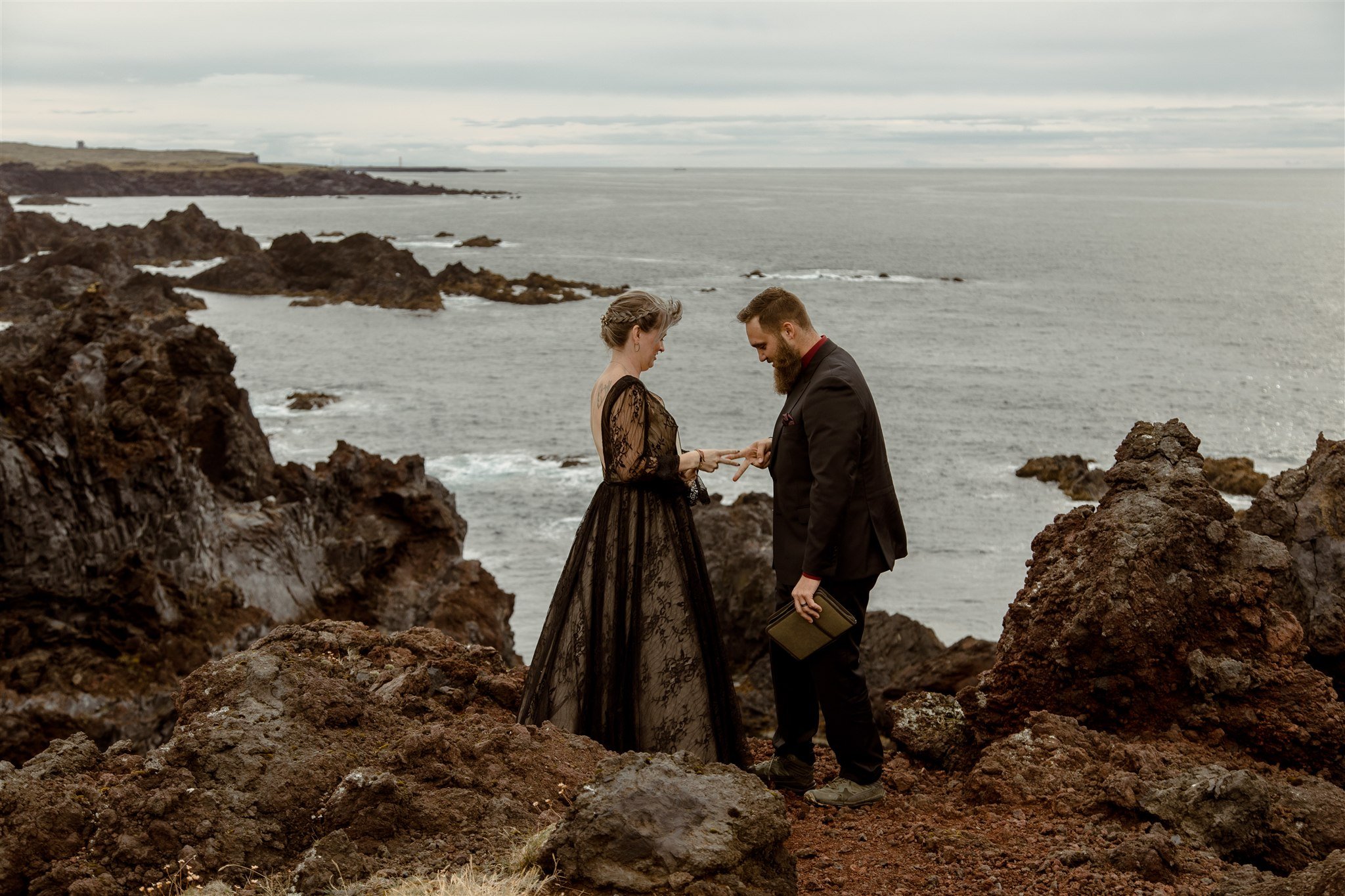 West Iceland Waterfalls Elopement