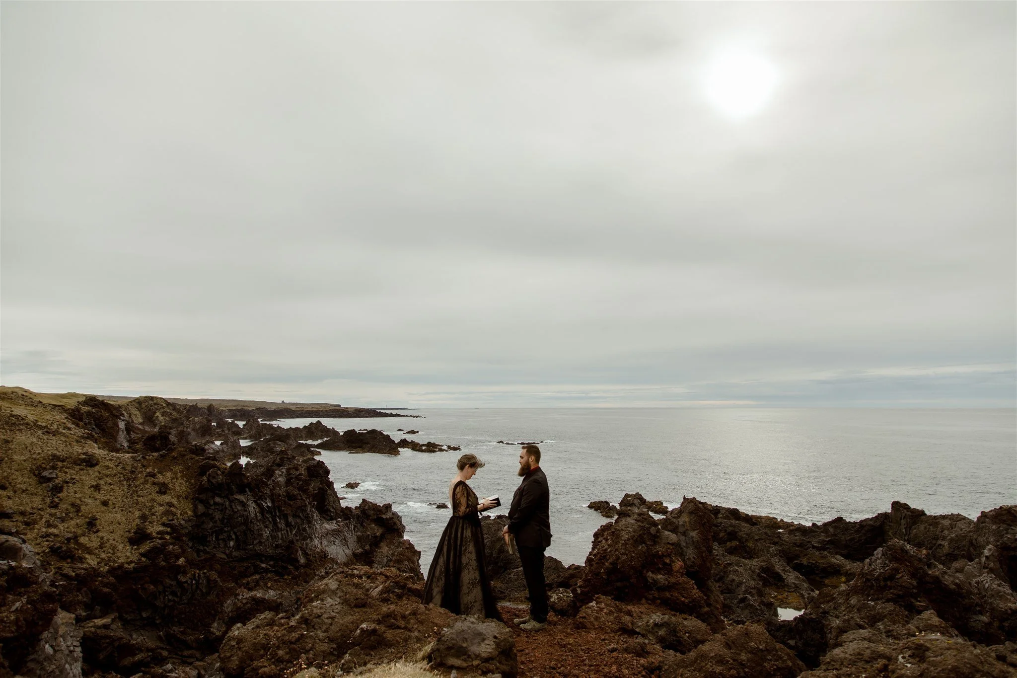 West Iceland Waterfalls Elopement