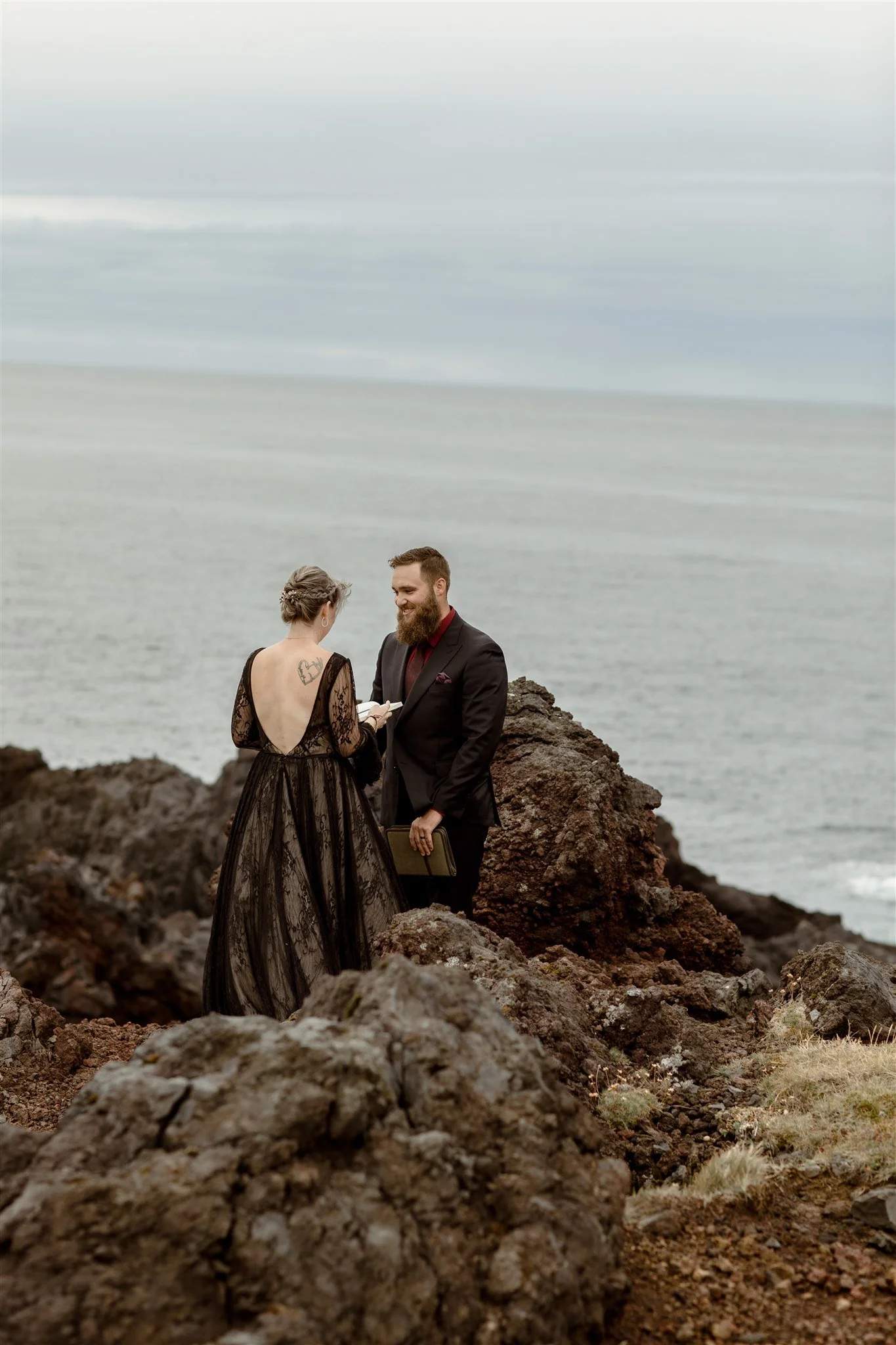 West Iceland Waterfalls Elopement