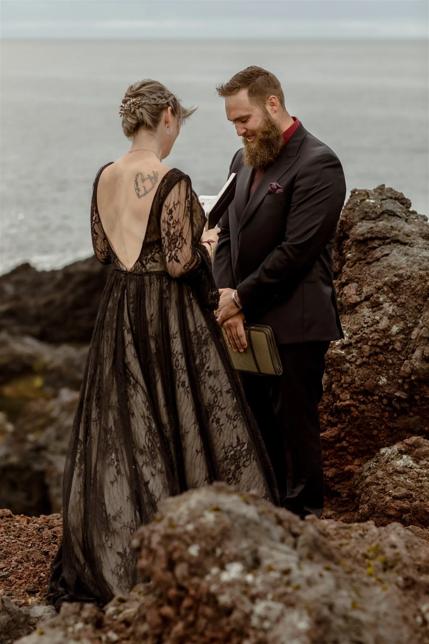 West Iceland Waterfalls Elopement