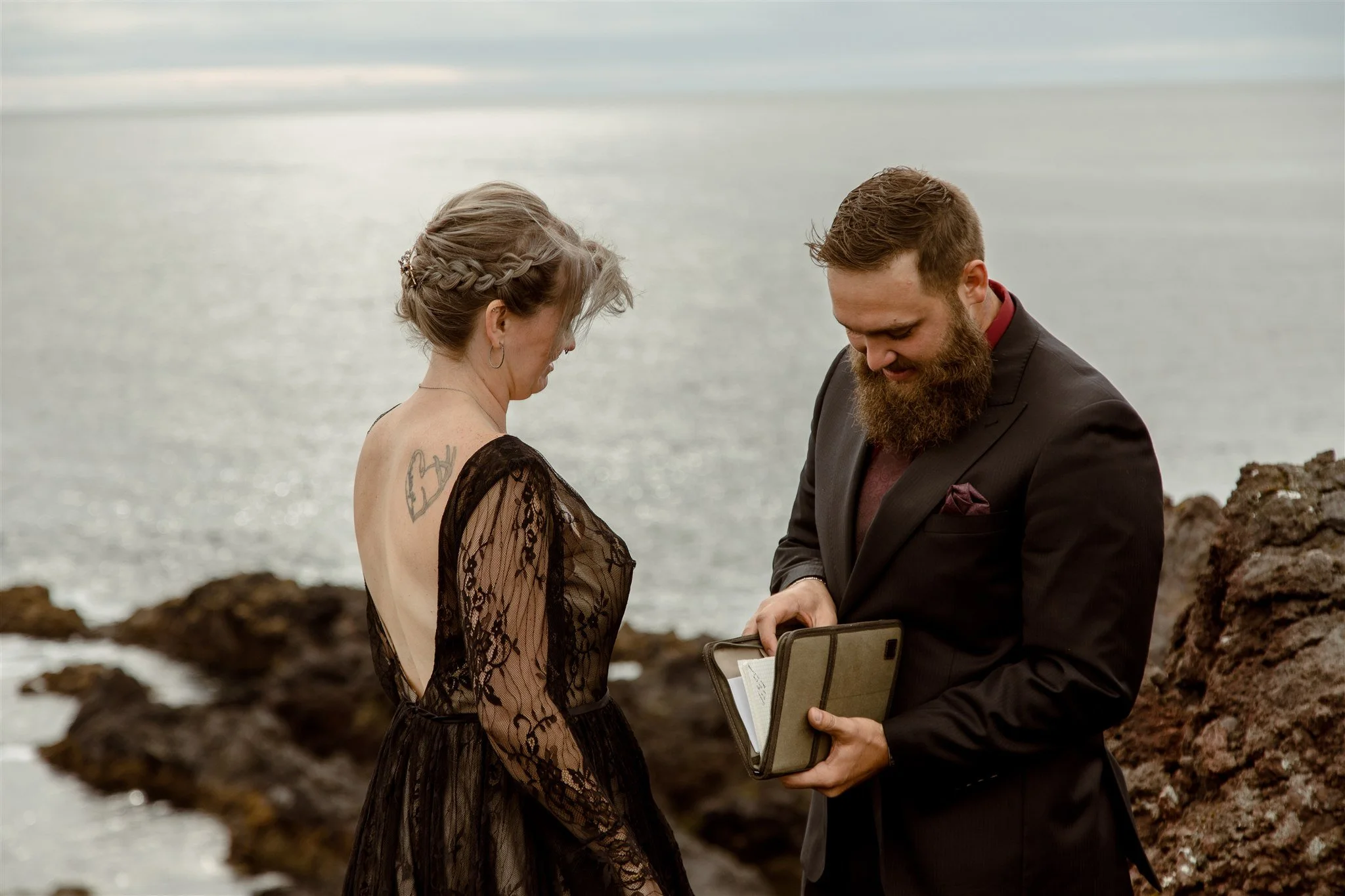 West Iceland Waterfalls Elopement