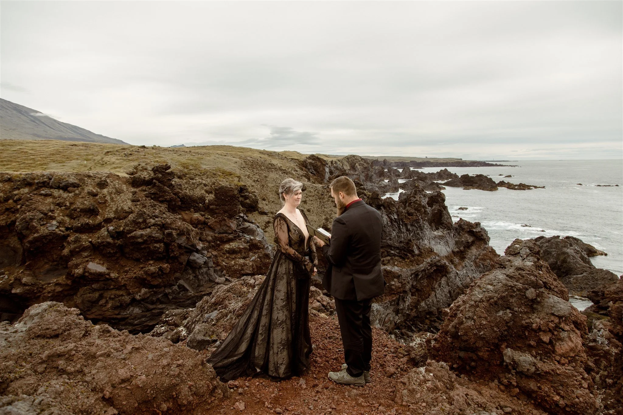 West Iceland Waterfalls Elopement