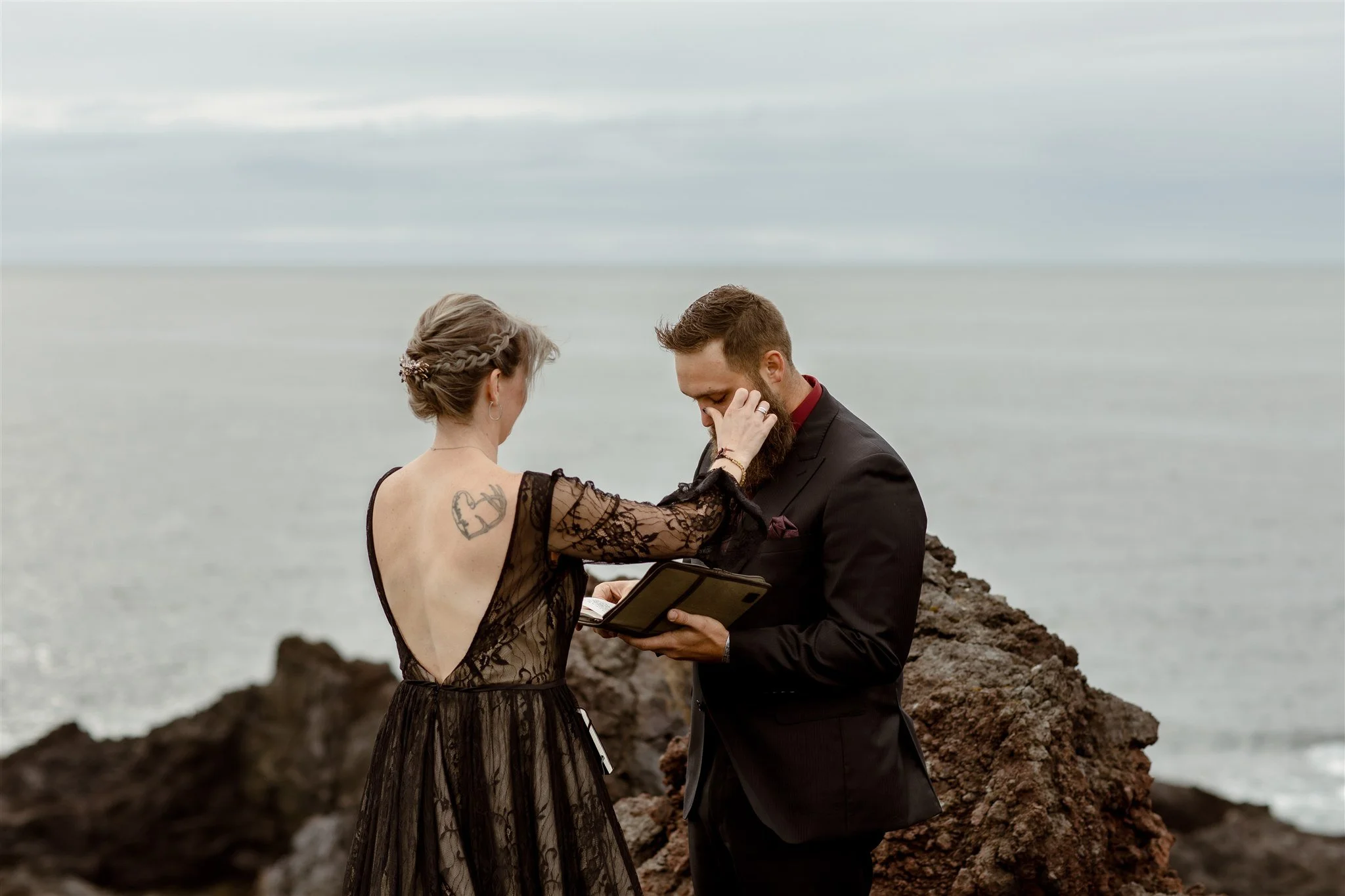 West Iceland Waterfalls Elopement